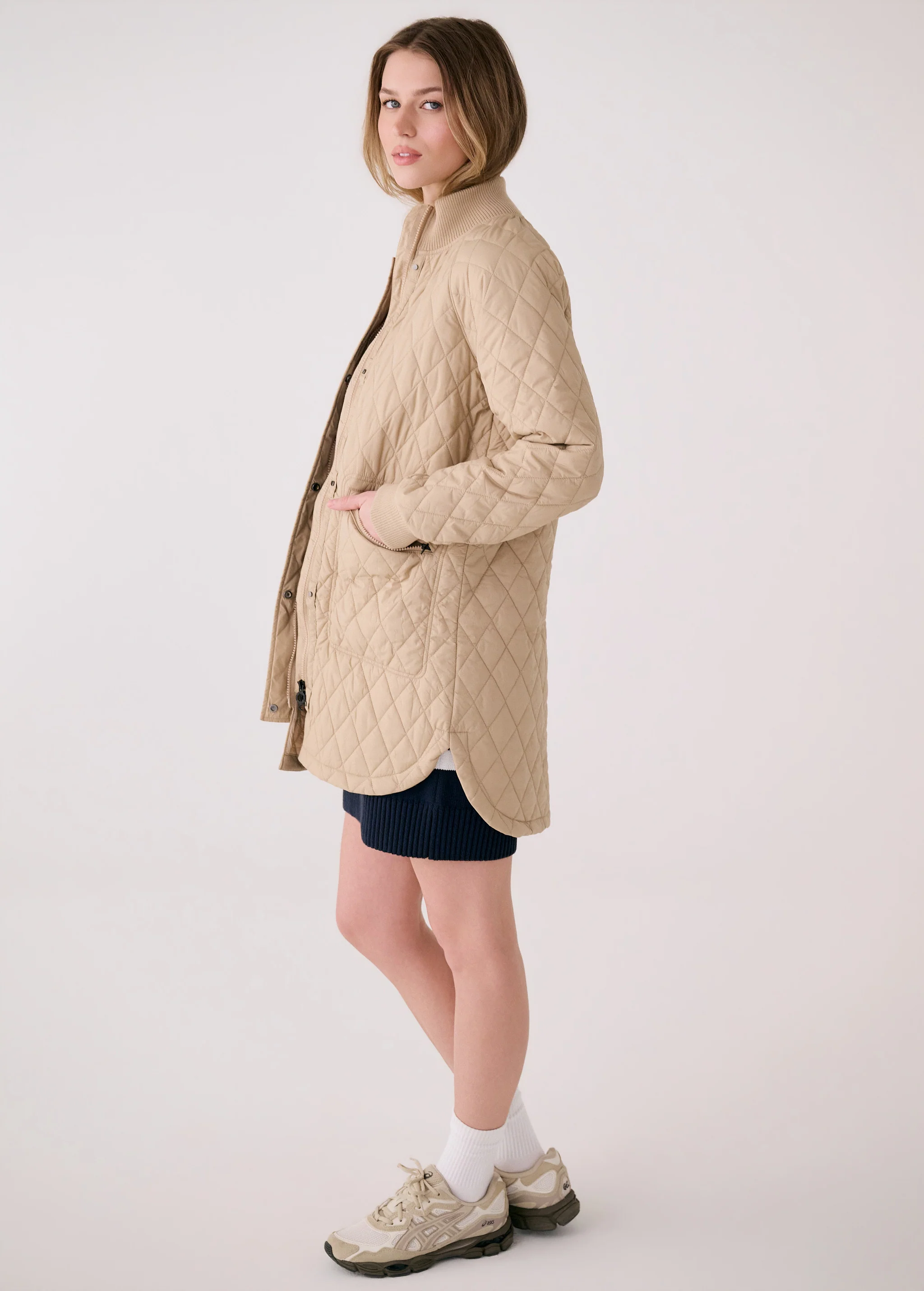 3/4 Bomber Insulated Jacket - Image 3