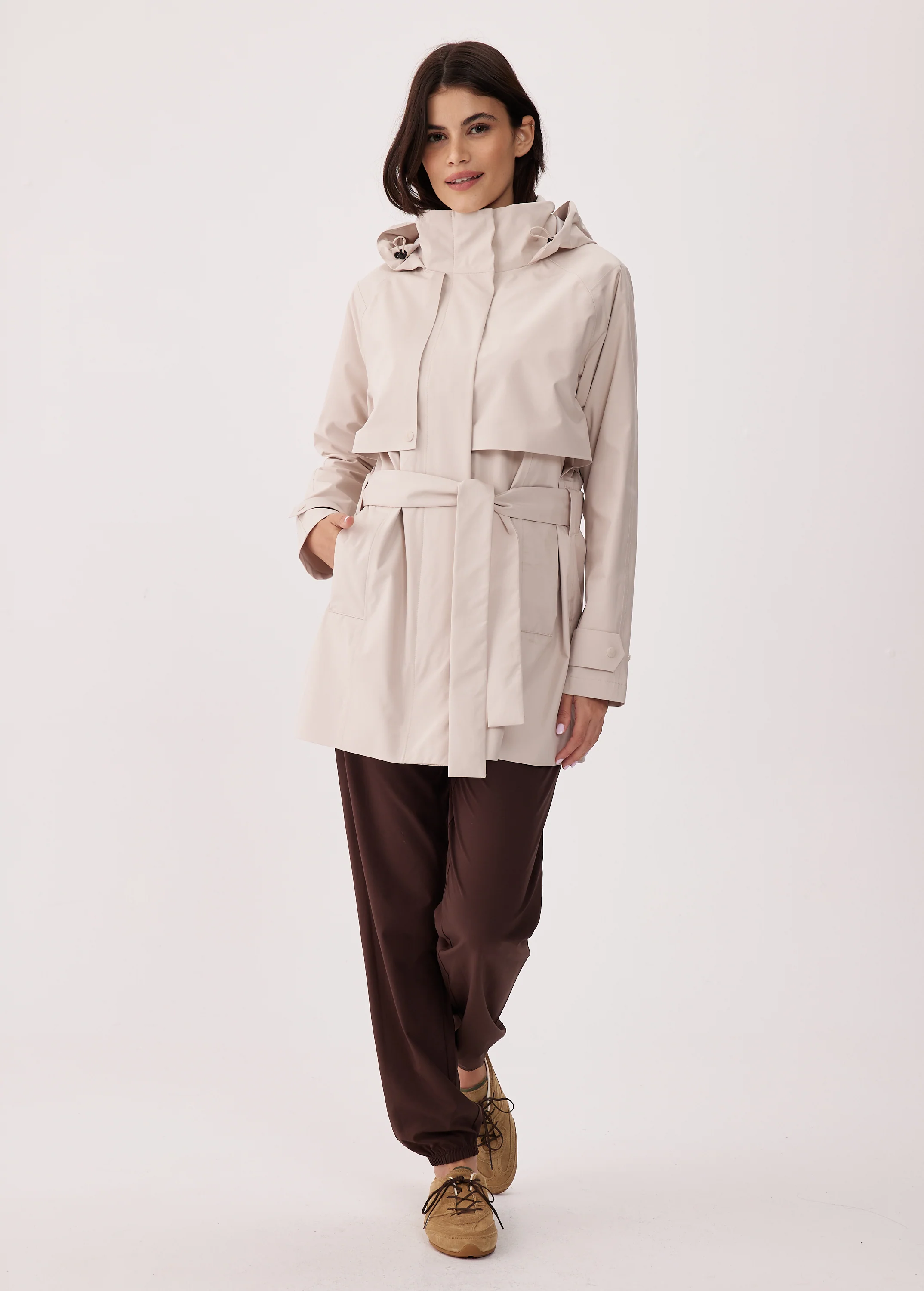 Alizé Short Trench Coat