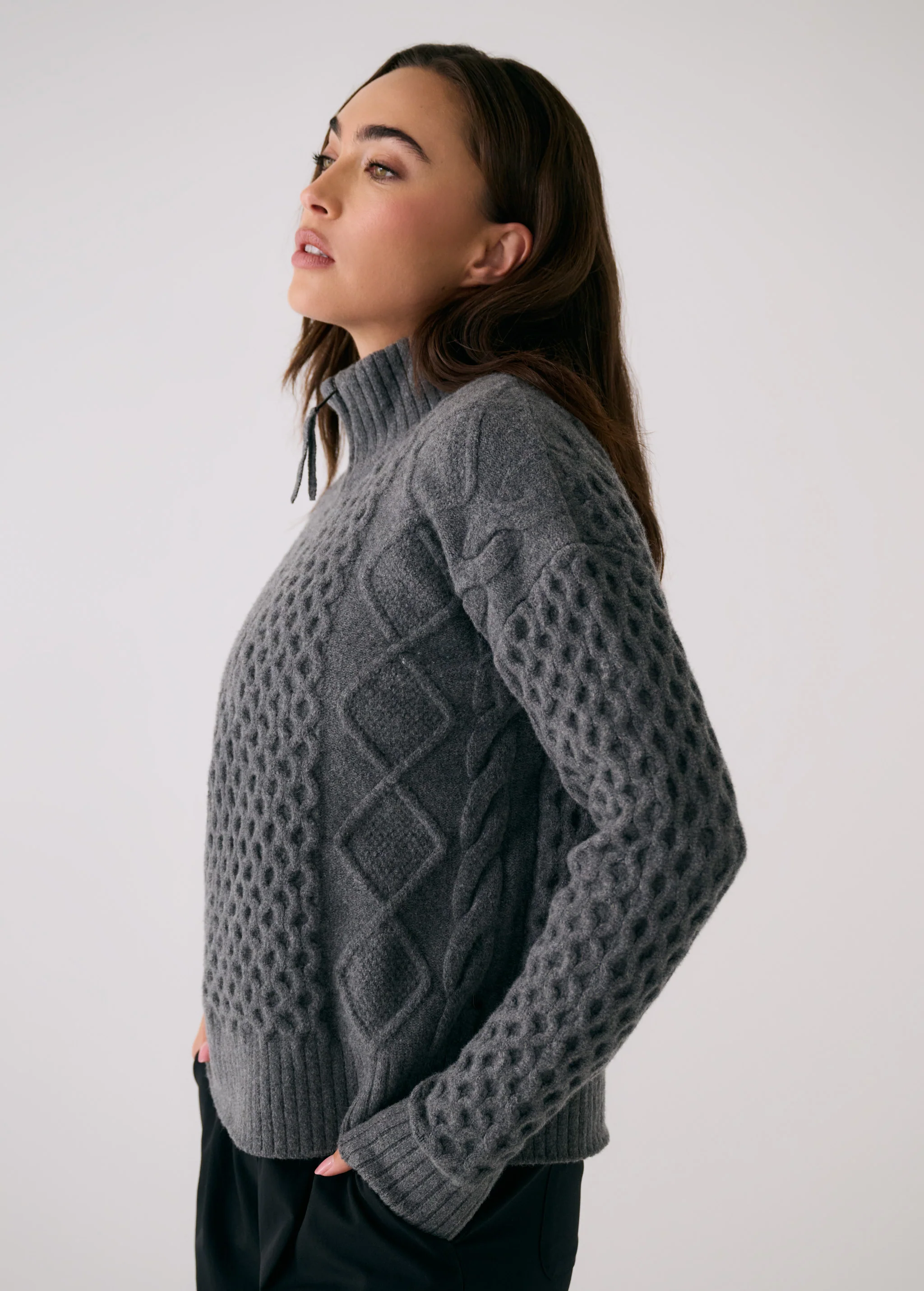 Camila 1/2 Zip Sweater - Image 3