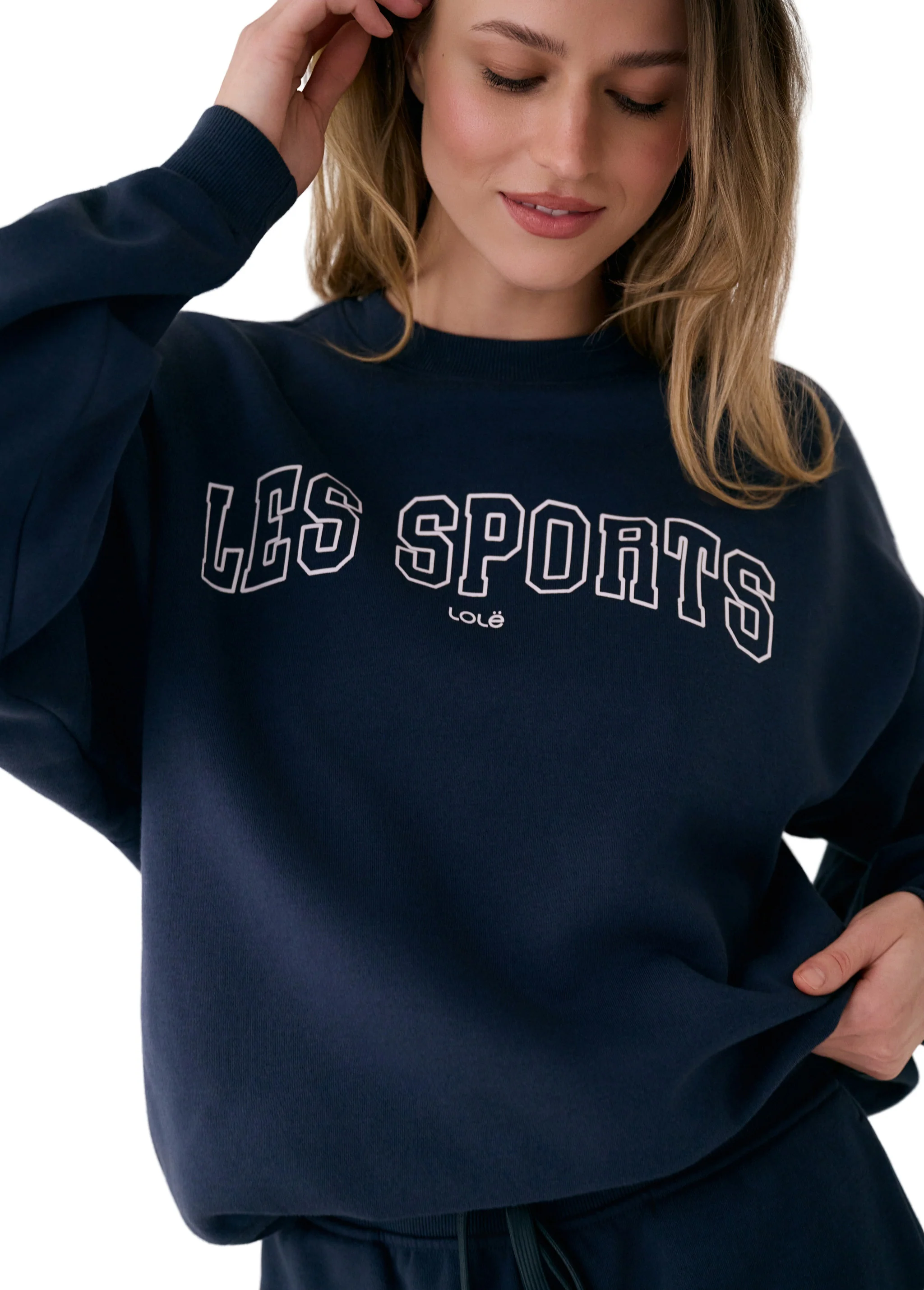 College Crew Neck Pullover - Image 11