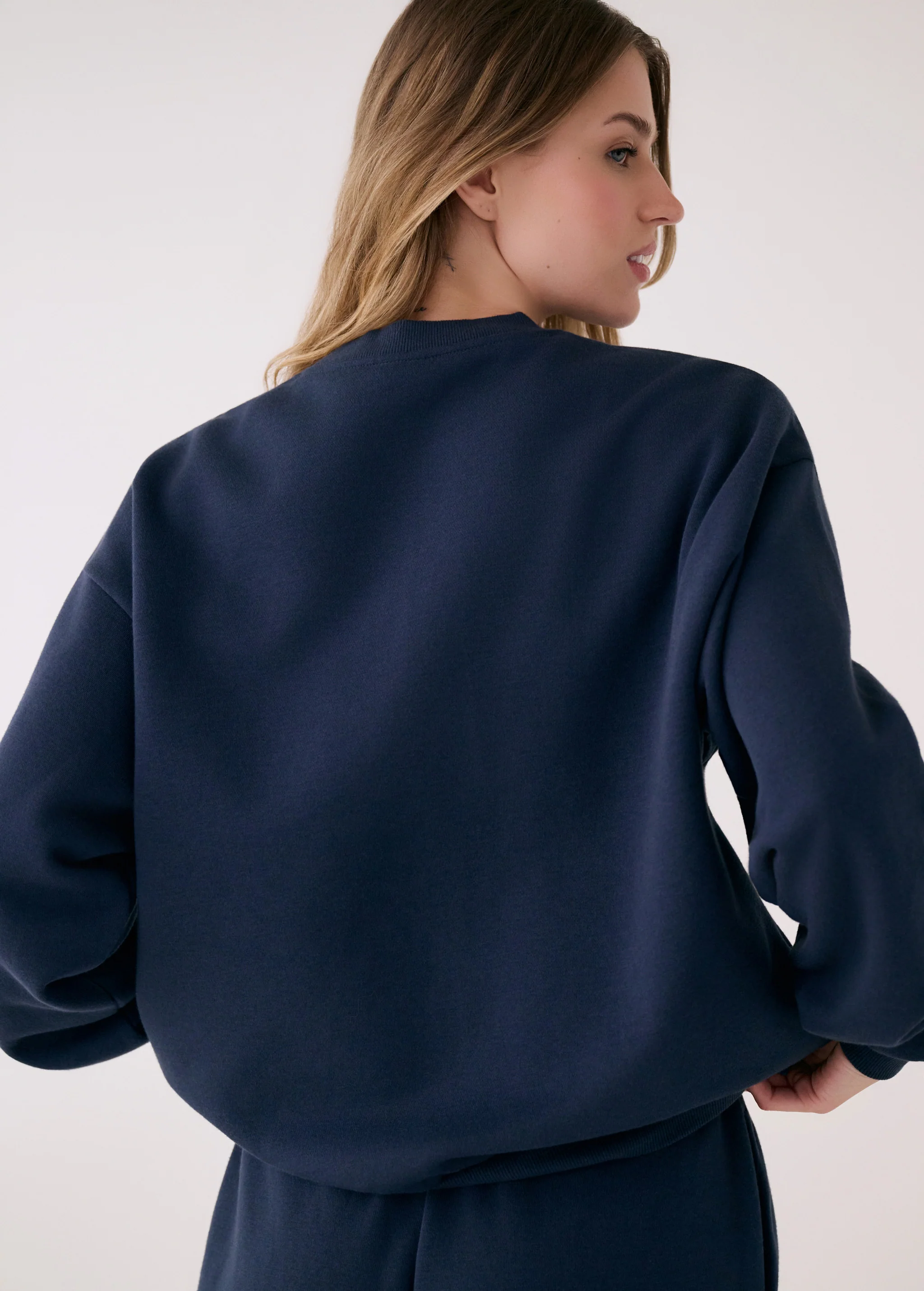 College Crew Neck Pullover - Image 3