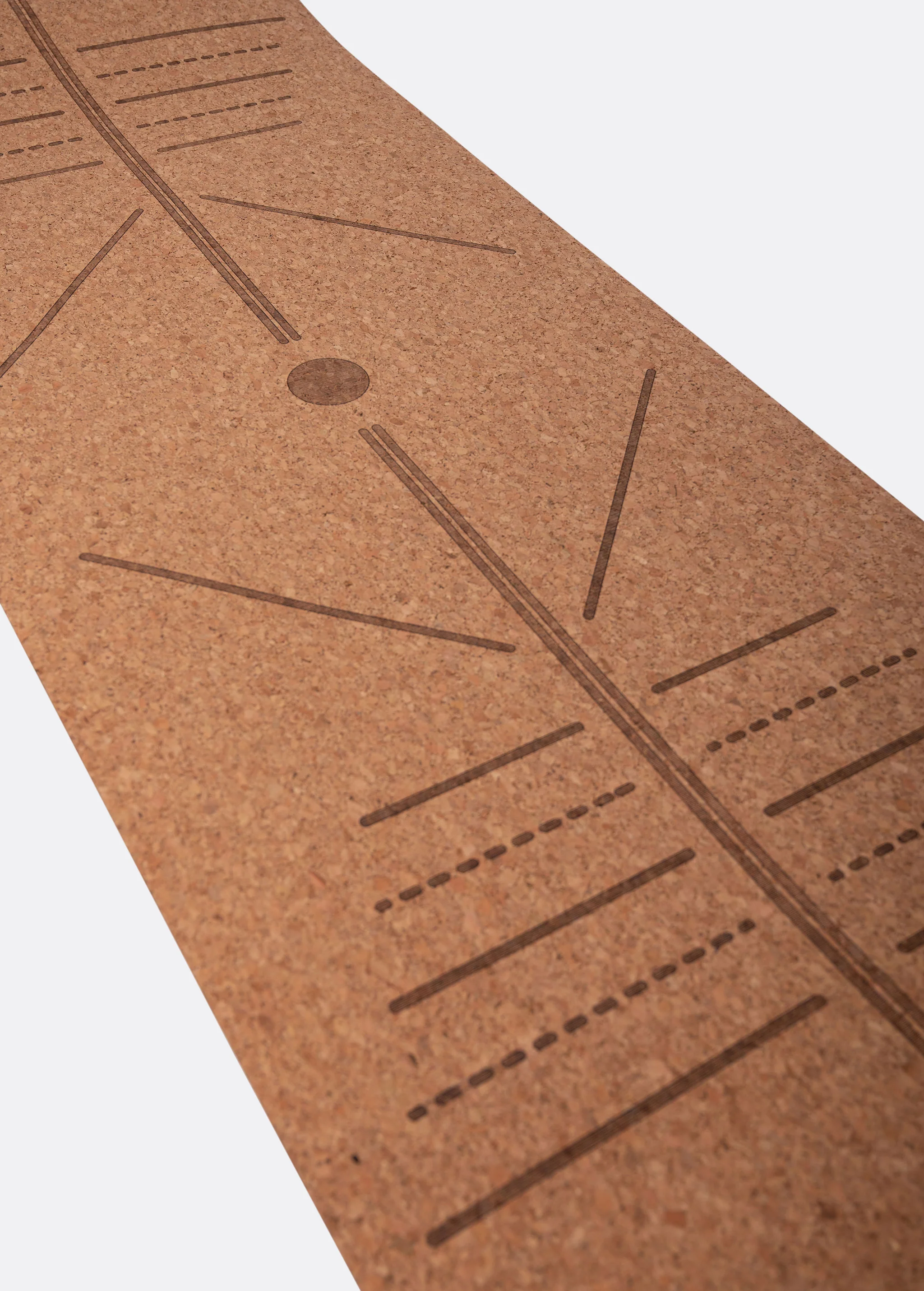 Yoga Mat Cork Alignment - Image 4