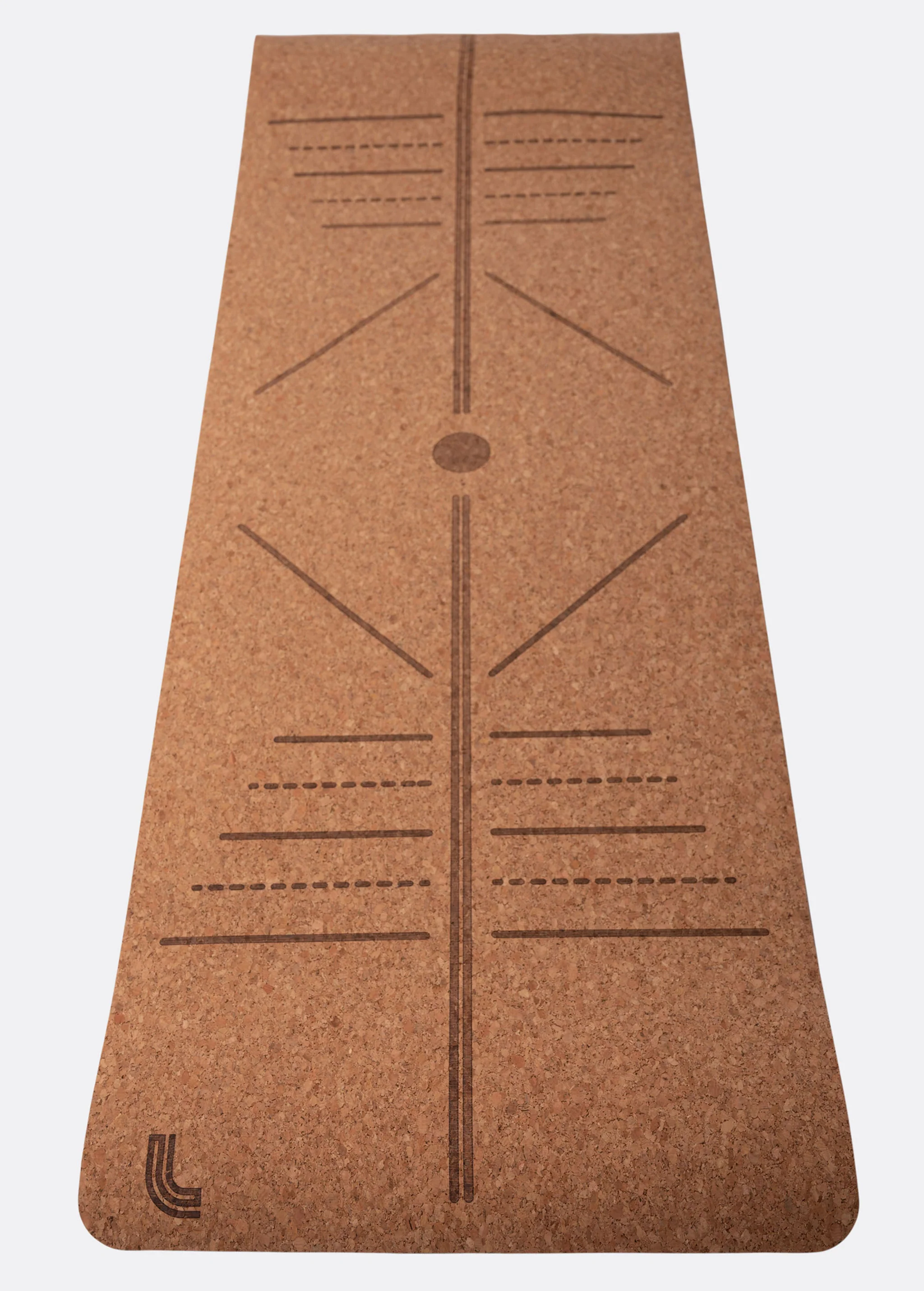 Yoga Mat Cork Alignment - Image 5