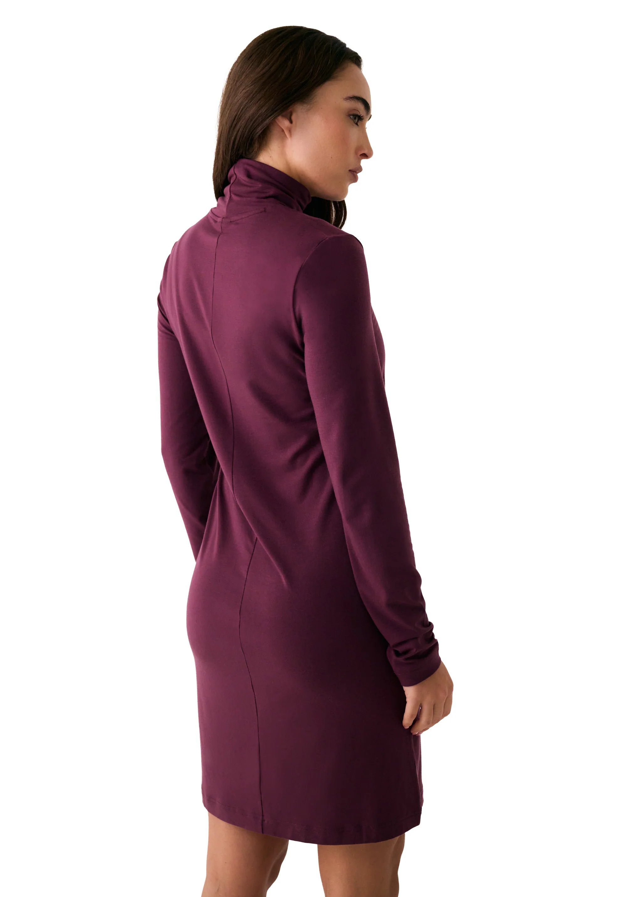 Dynamic Turtleneck Dress - Image 22