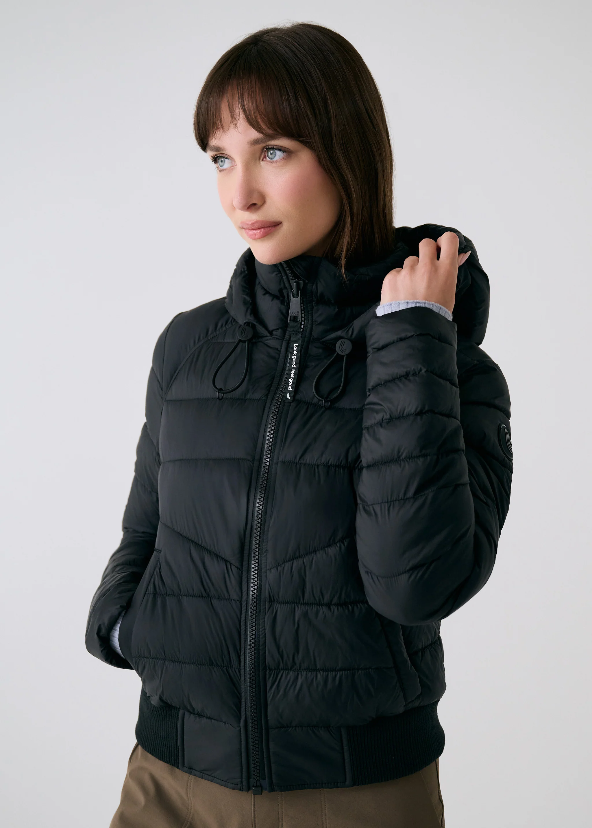 Eli Synth Down Bomber Jacket - Image 11