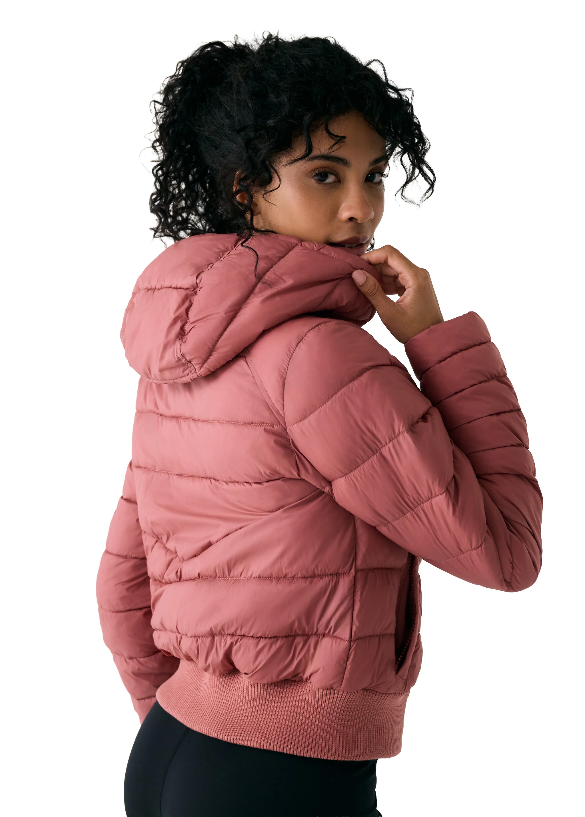 Eli Synth Down Bomber Jacket - Image 18