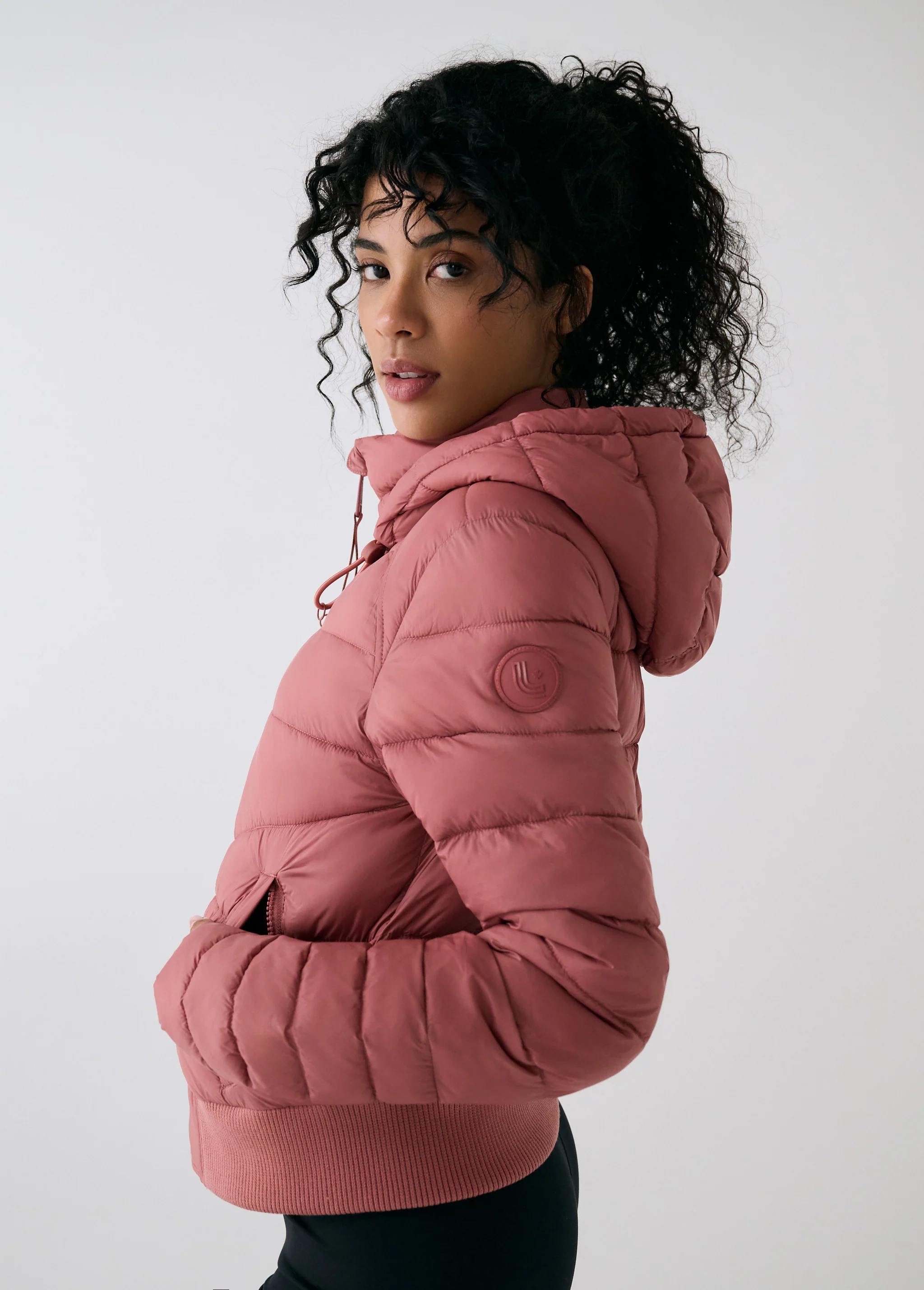 Eli Synth Down Bomber Jacket - Image 3