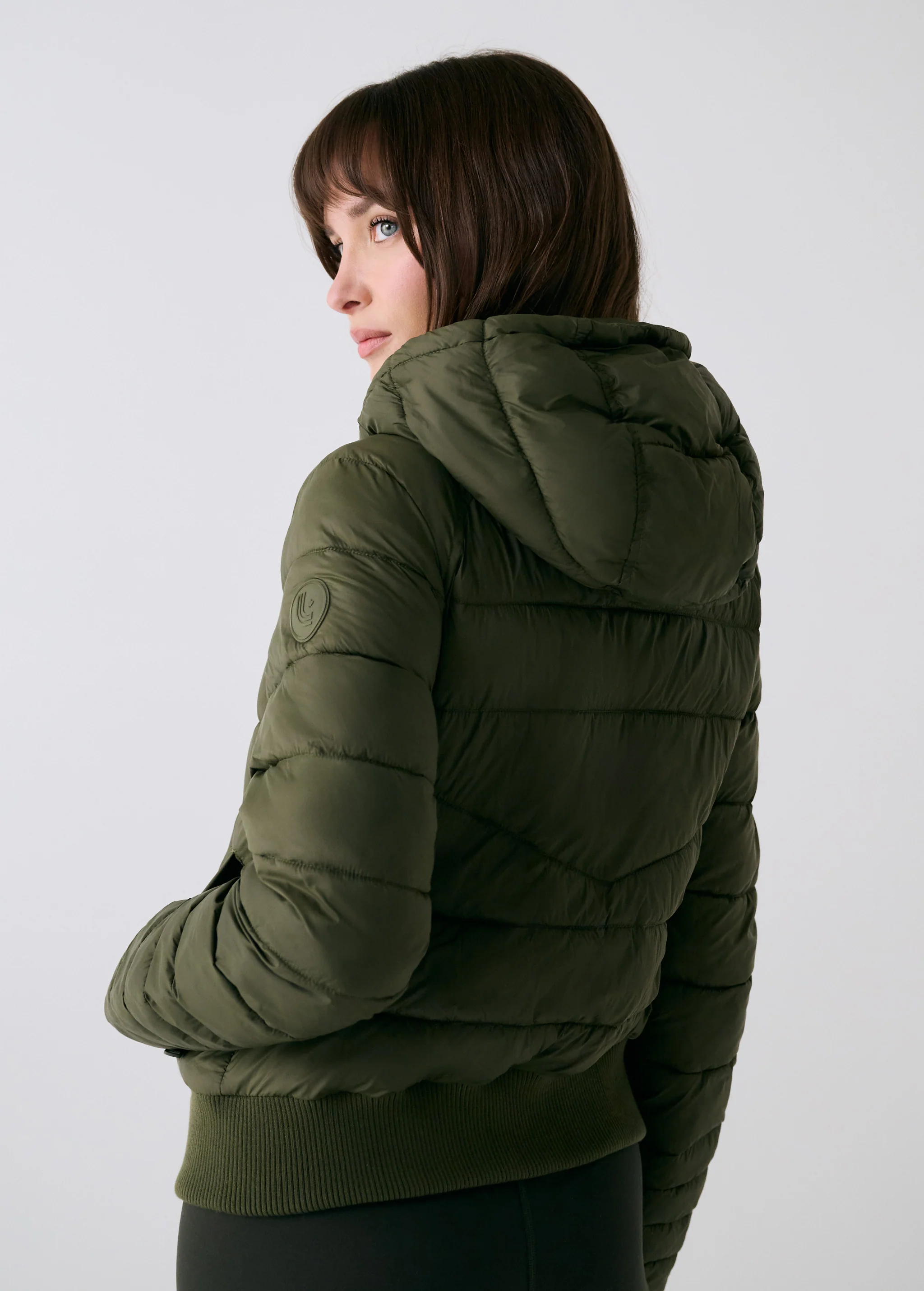 Eli Synth Down Bomber Jacket - Image 9