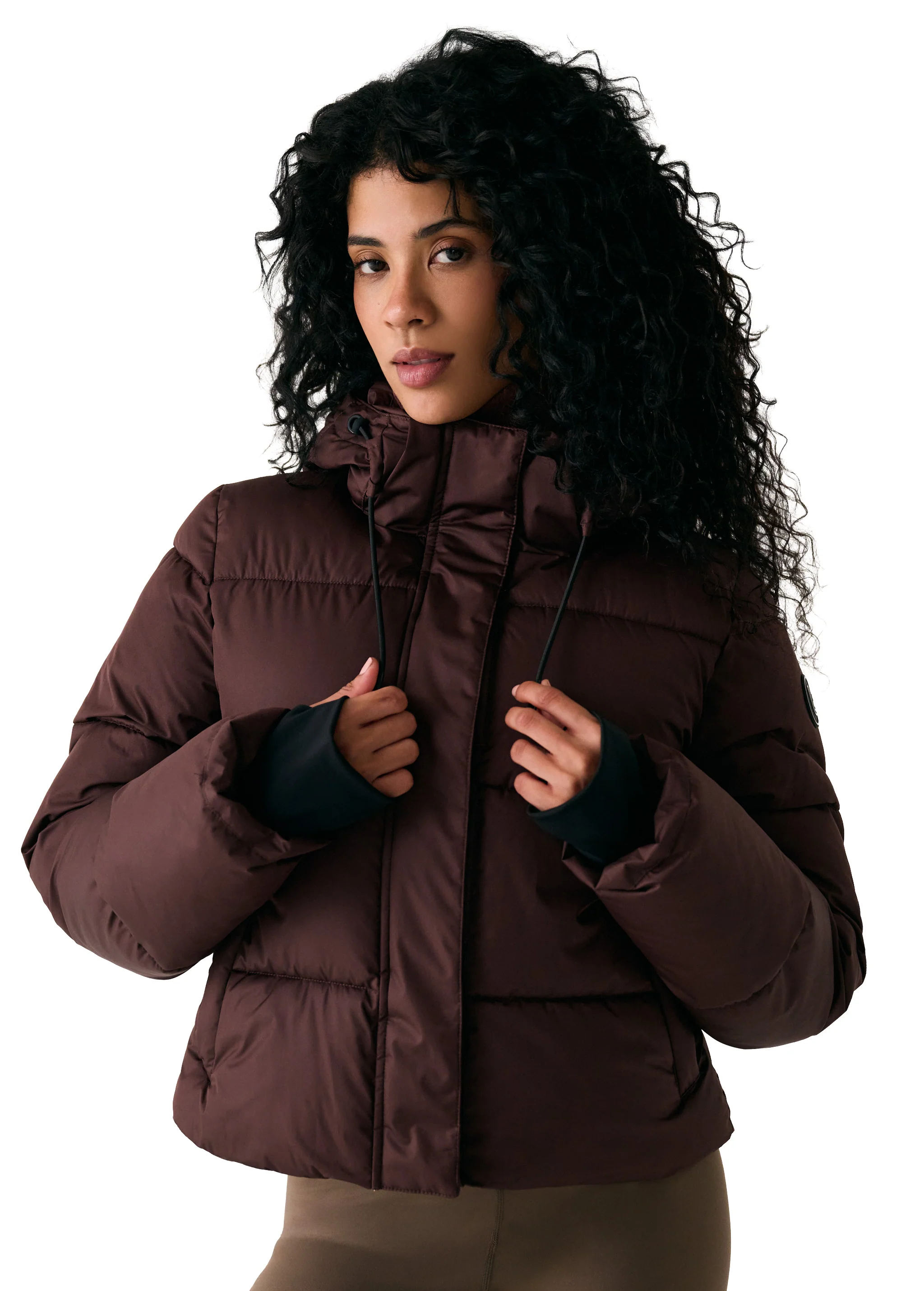 London Cropped Puffer - Image 12