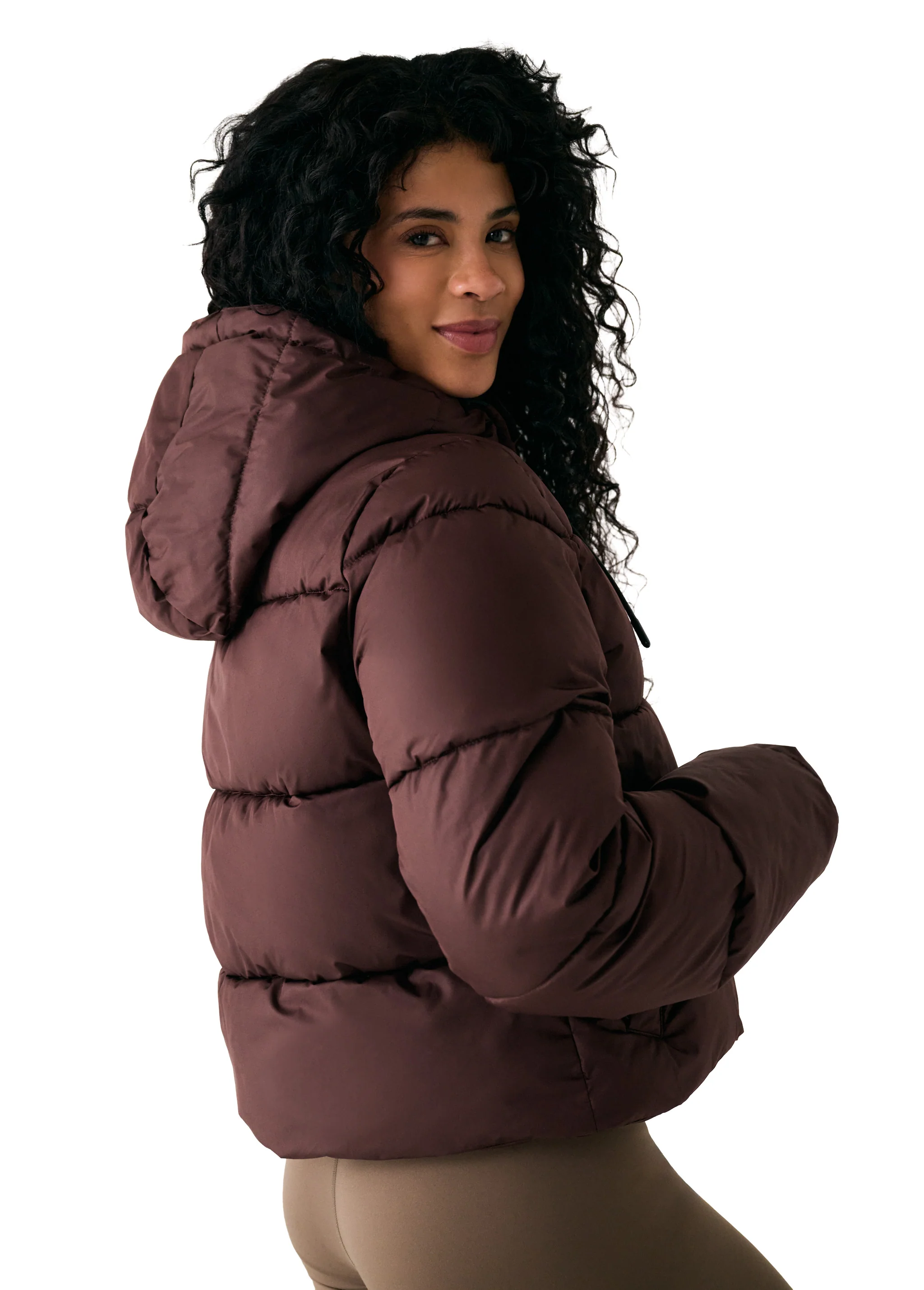 London Cropped Puffer - Image 14