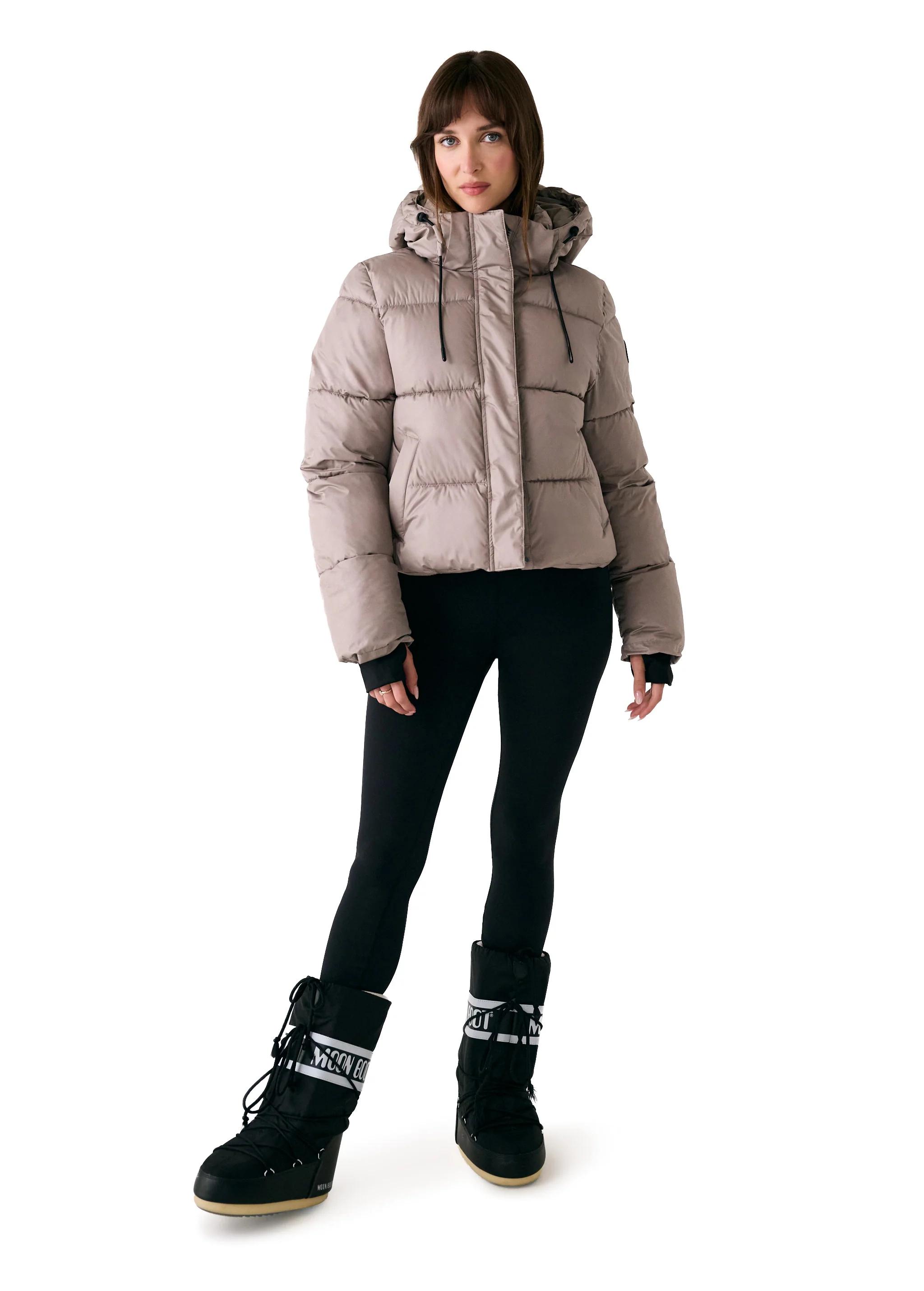 London Cropped Puffer - Image 18