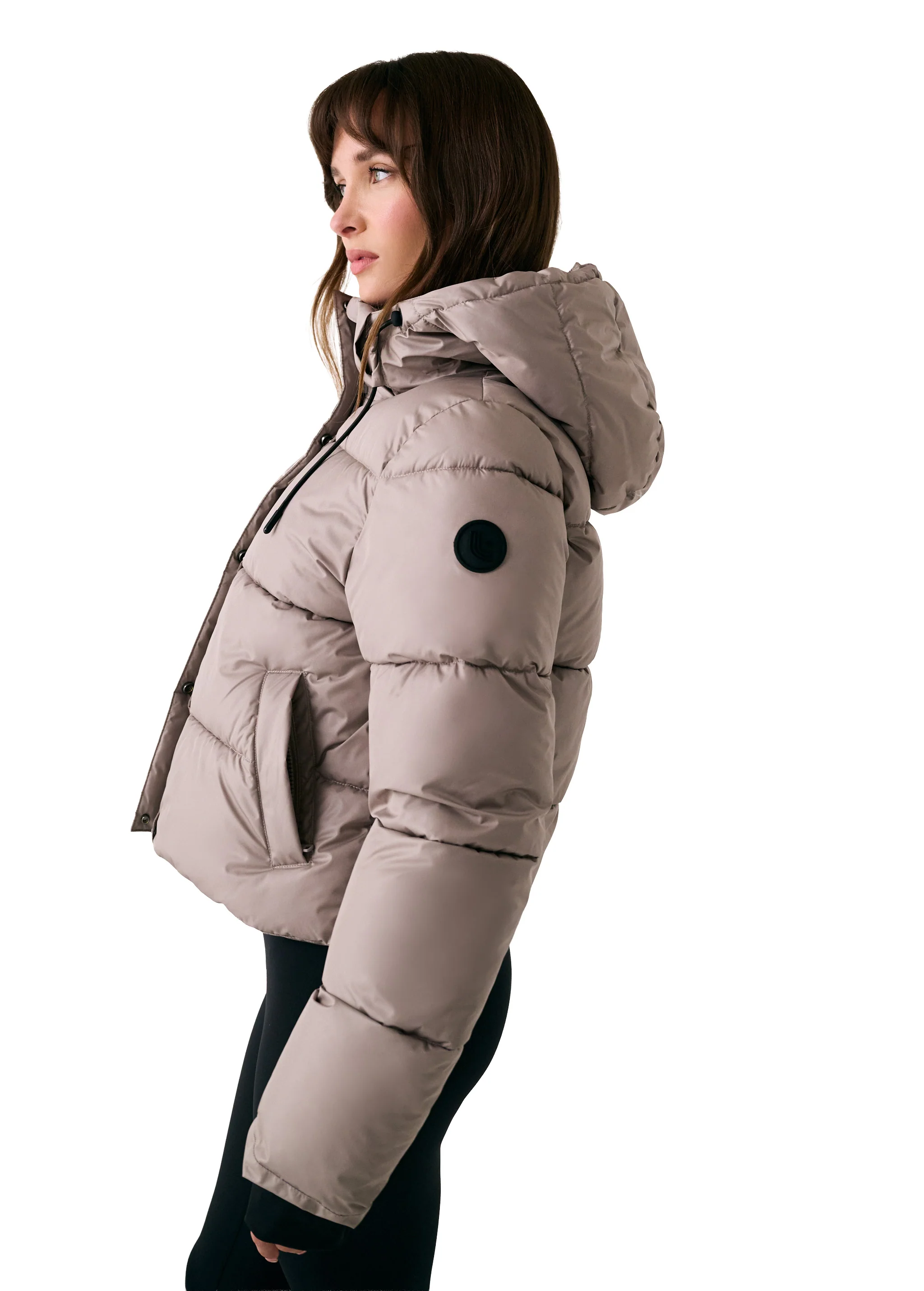 London Cropped Puffer - Image 19