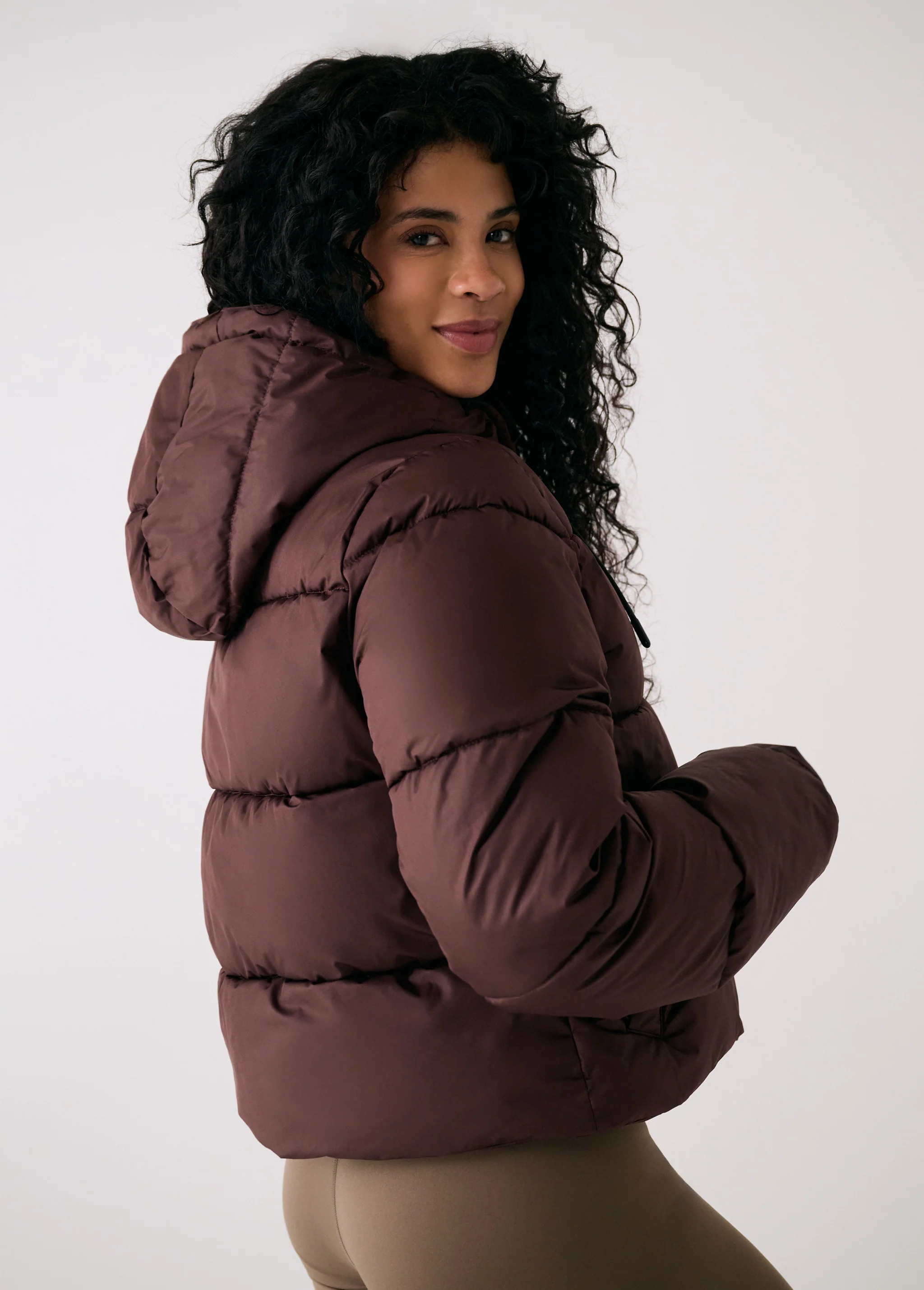 London Cropped Puffer - Image 3