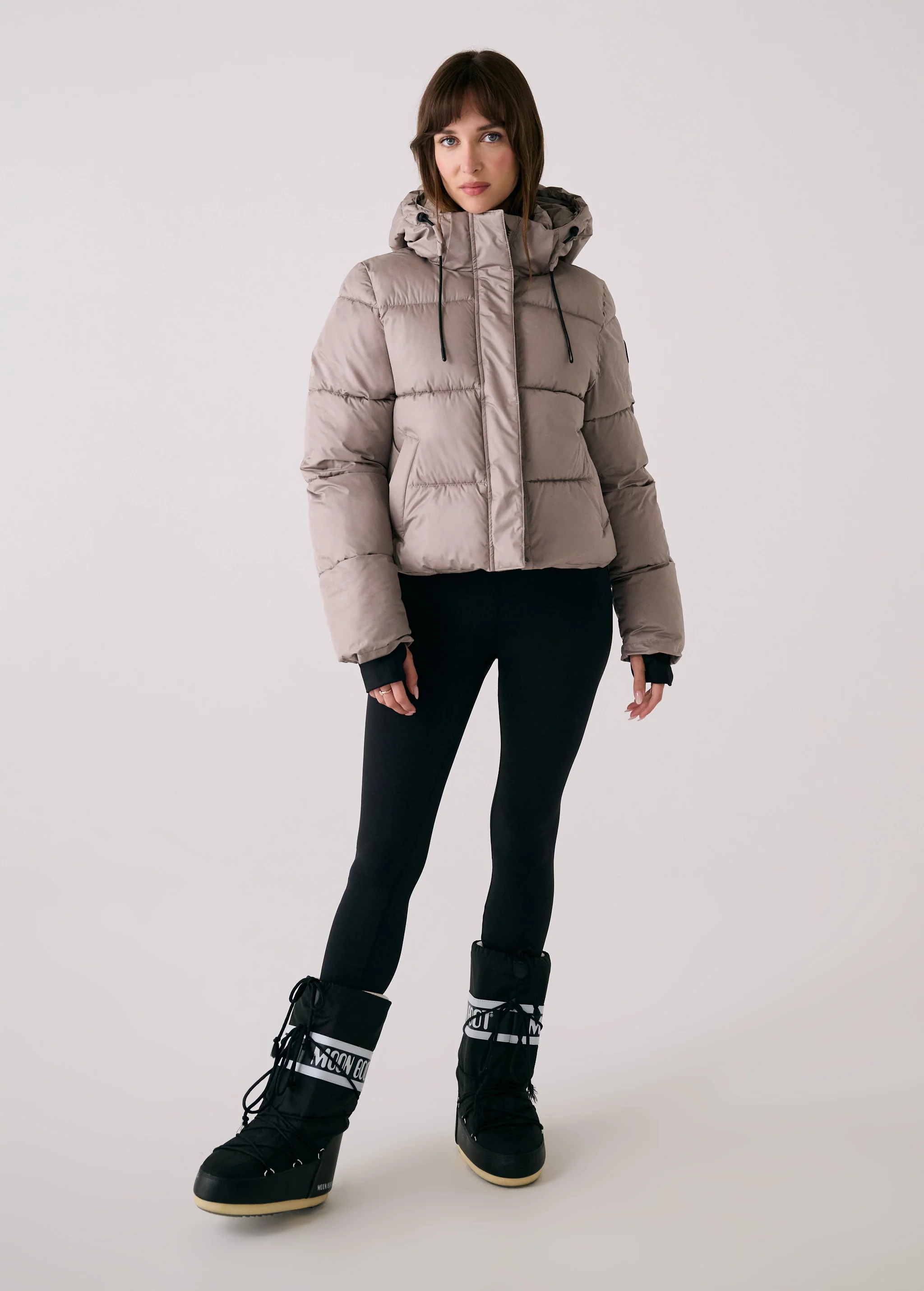 London Cropped Puffer - Image 7