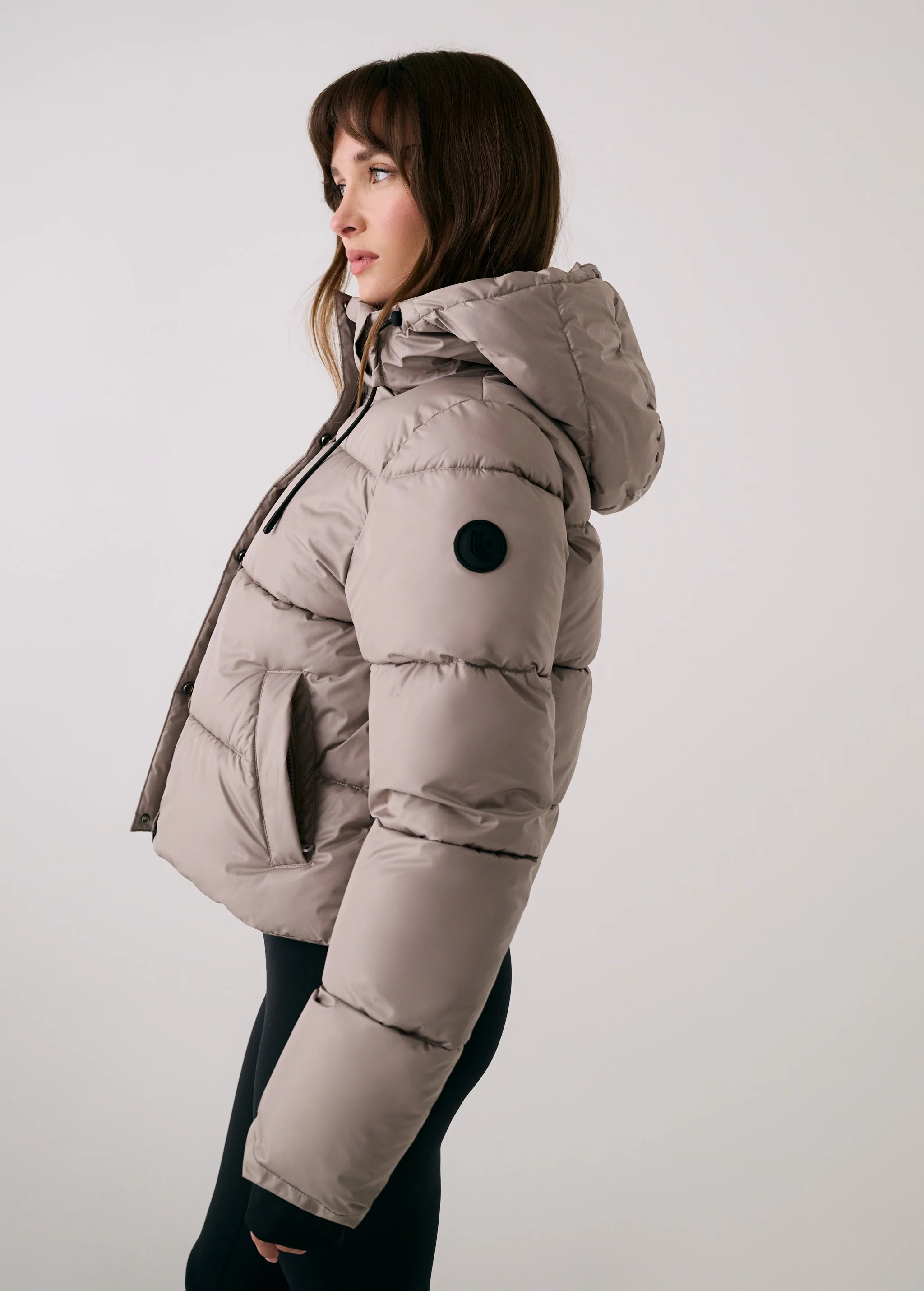 London Cropped Puffer - Image 9
