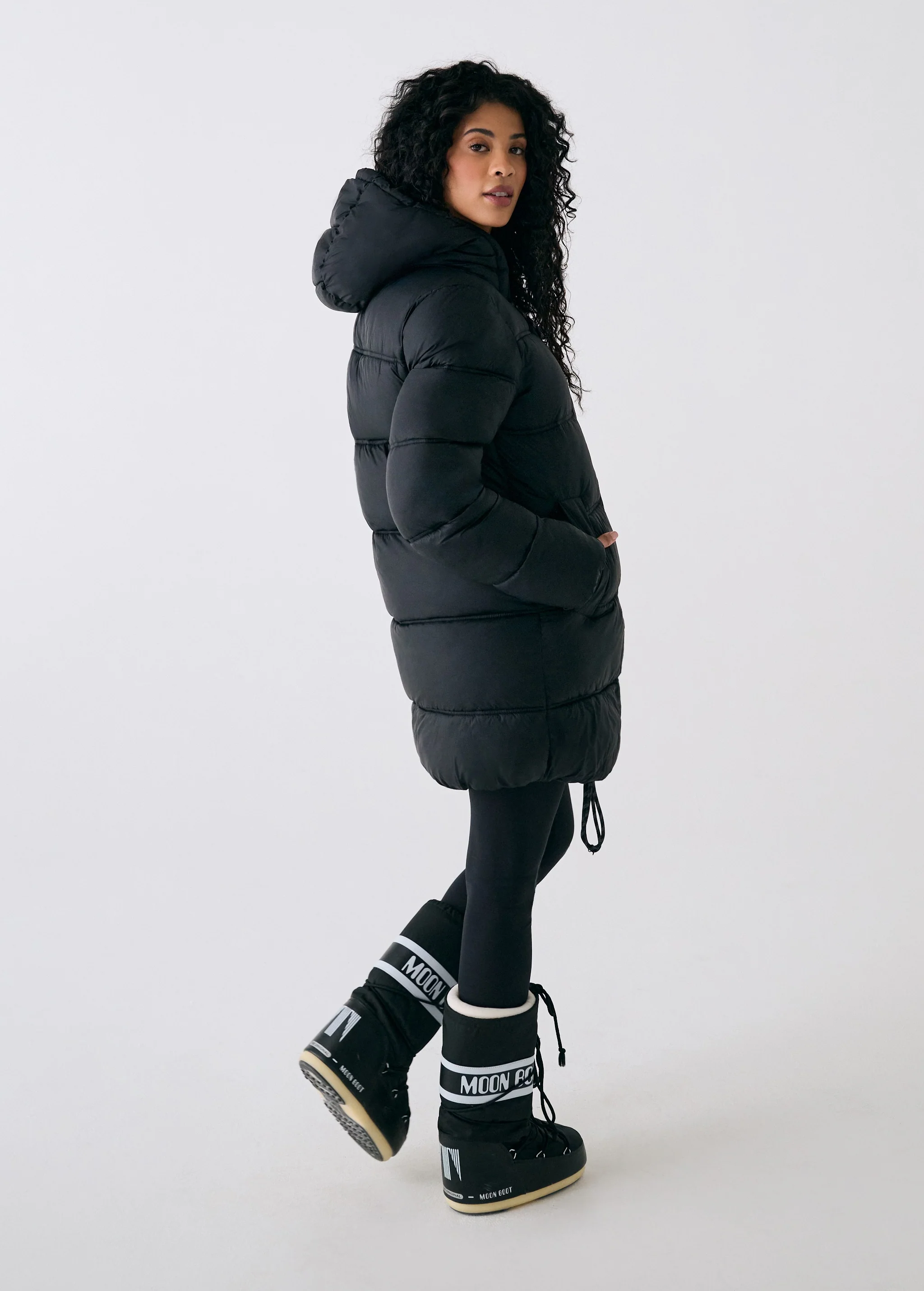 Modern Puffer Synth Down Jacket - Image 10