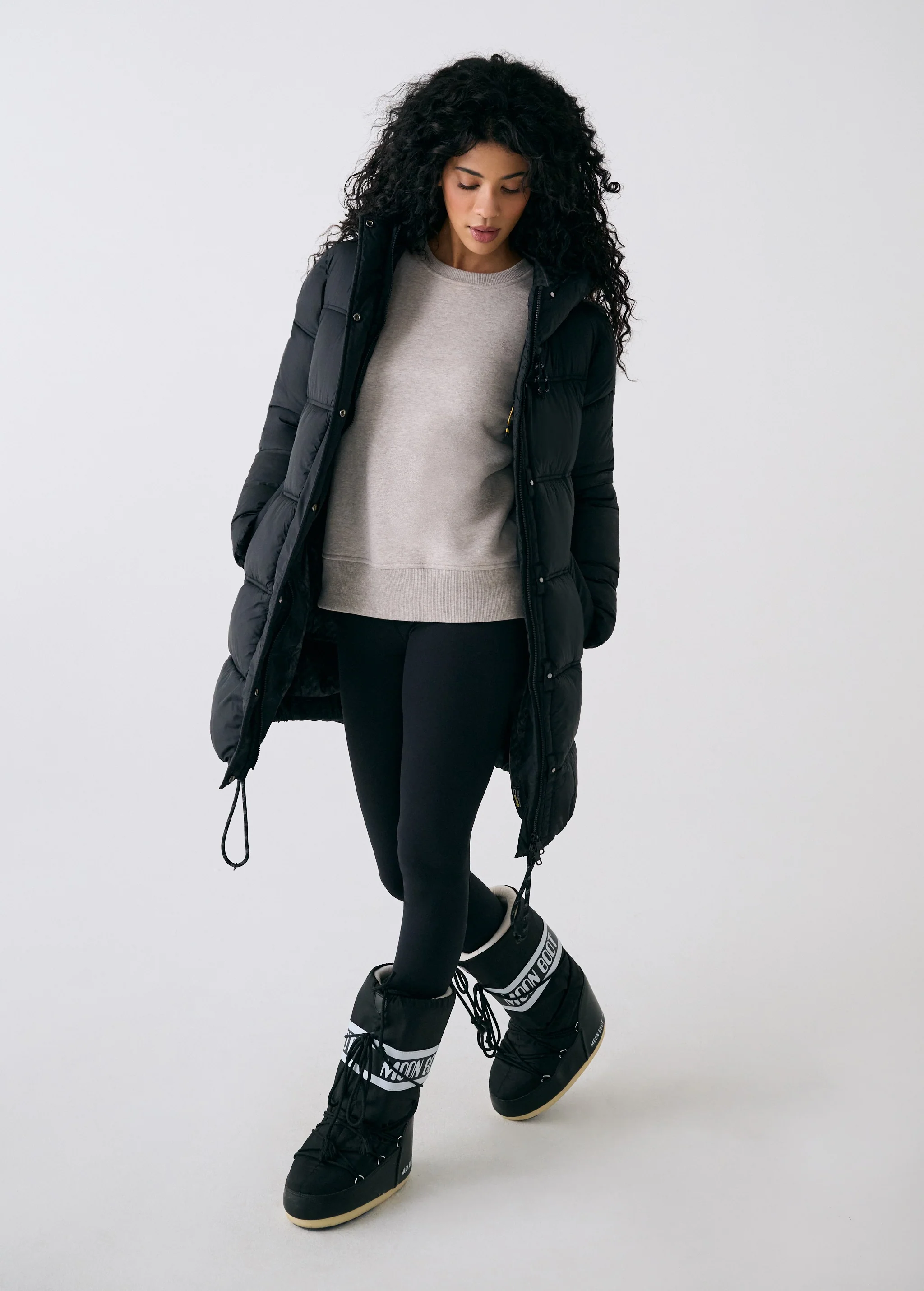 Modern Puffer Synth Down Jacket - Image 11