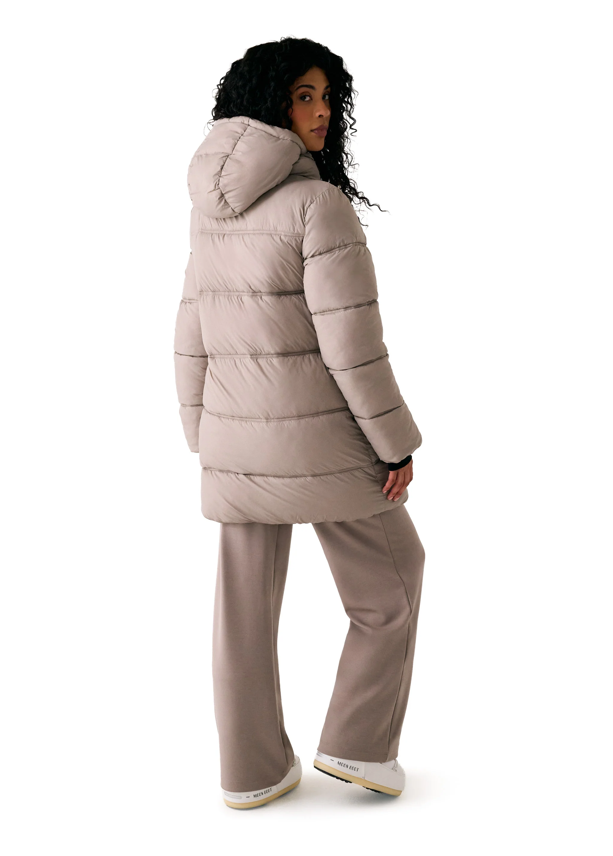 Modern Puffer Synth Down Jacket - Image 15