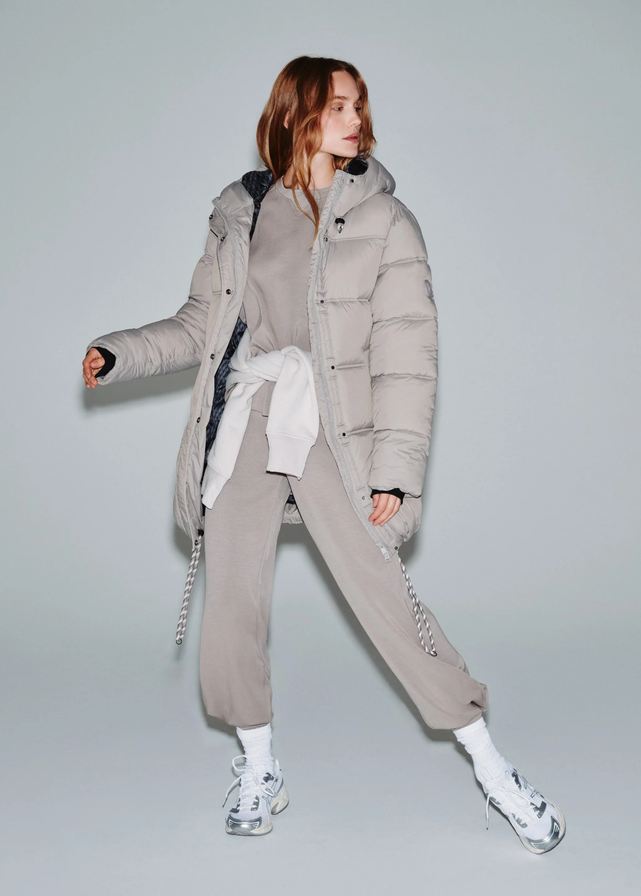 Modern Puffer Synth Down Jacket - Image 3