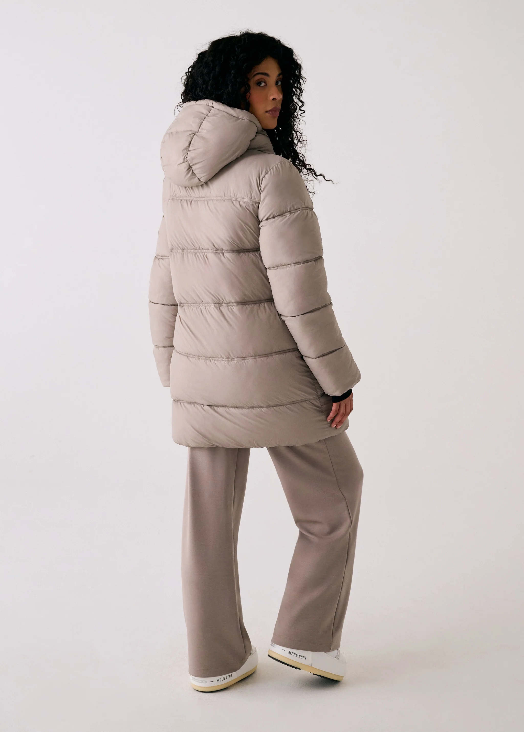 Modern Puffer Synth Down Jacket - Image 5