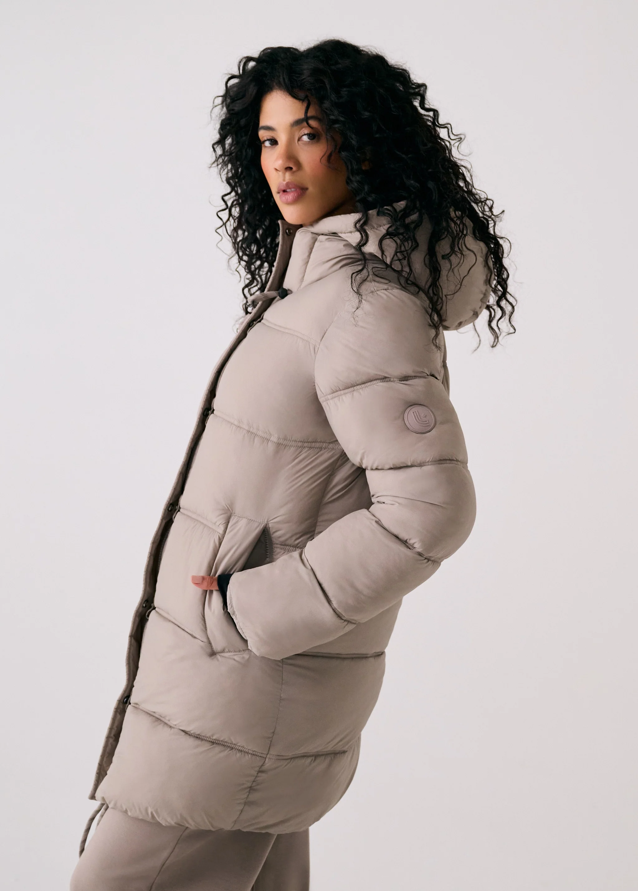 Modern Puffer Synth Down Jacket - Image 6