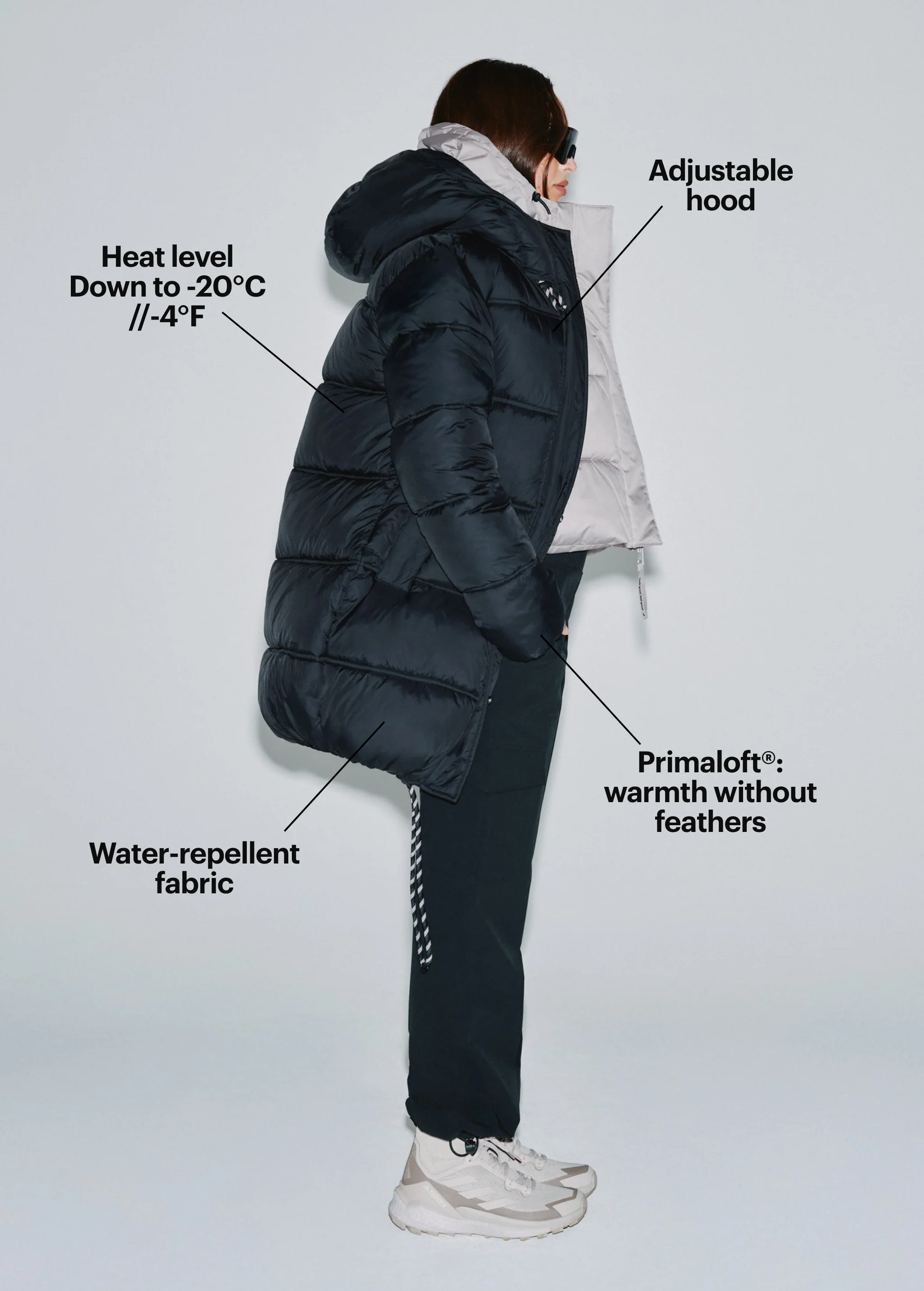 Modern Puffer Synth Down Jacket - Image 7