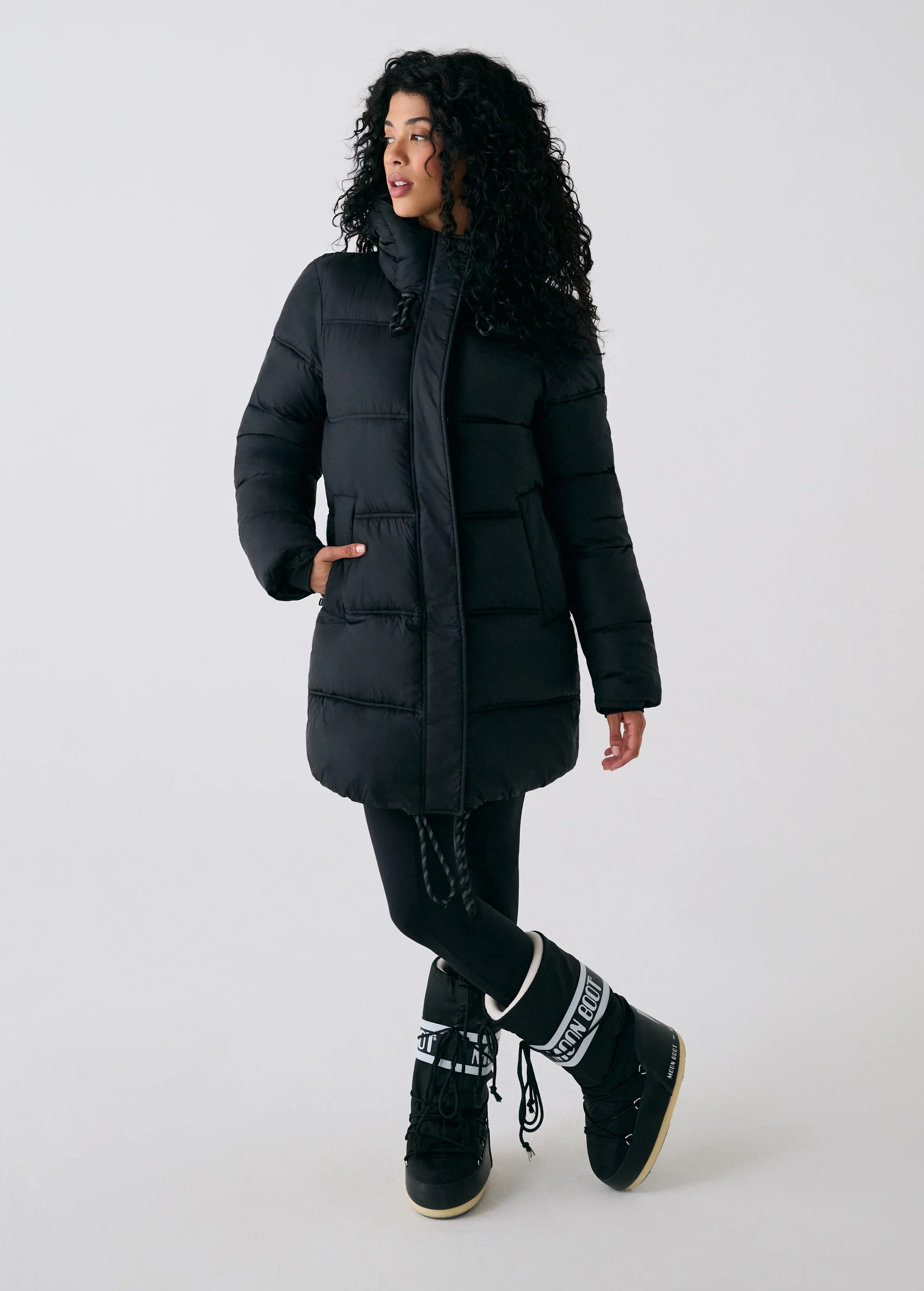 Modern Puffer Synth Down Jacket - Image 8