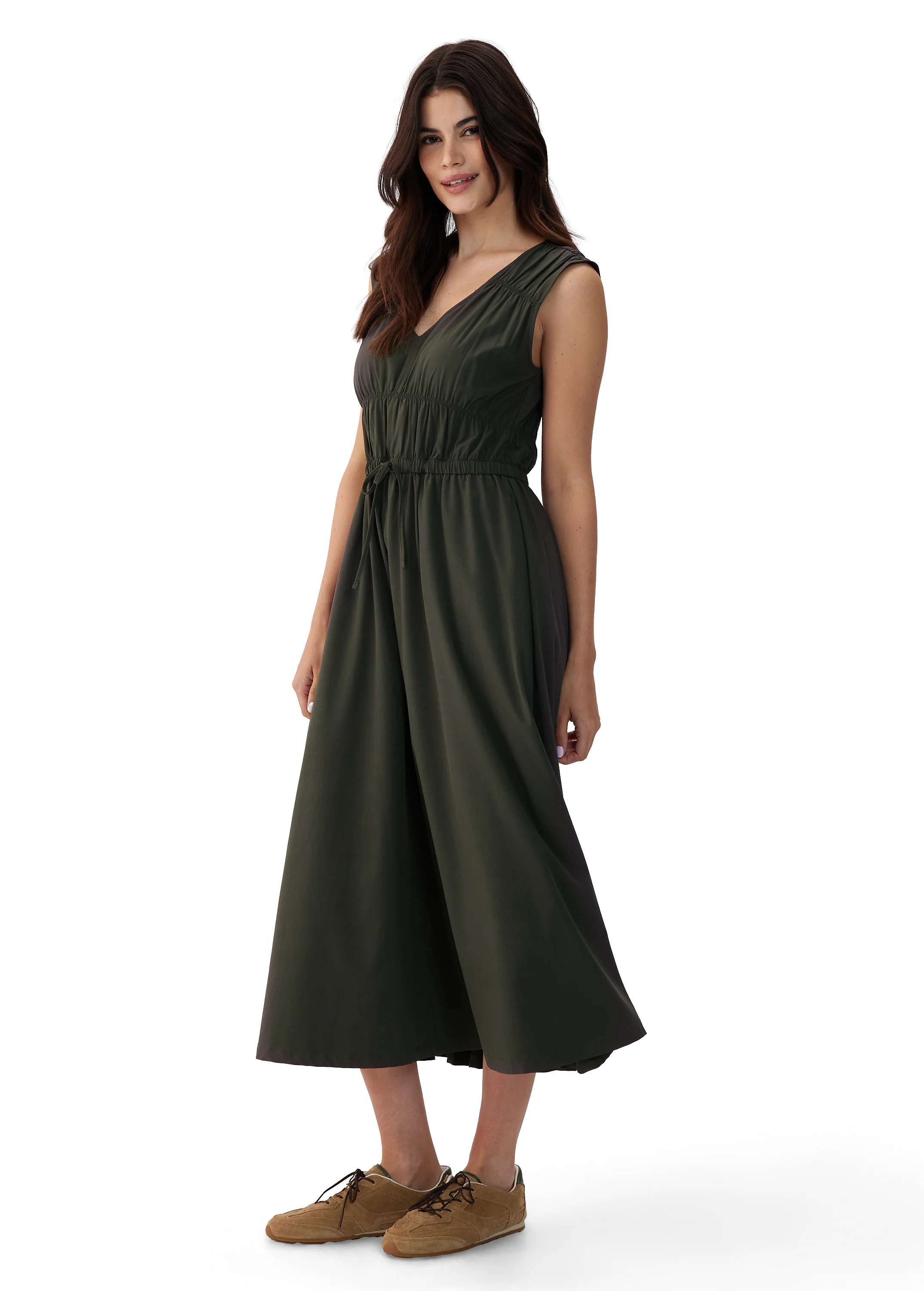 Momentum Ruched Midi Dress - Image 14
