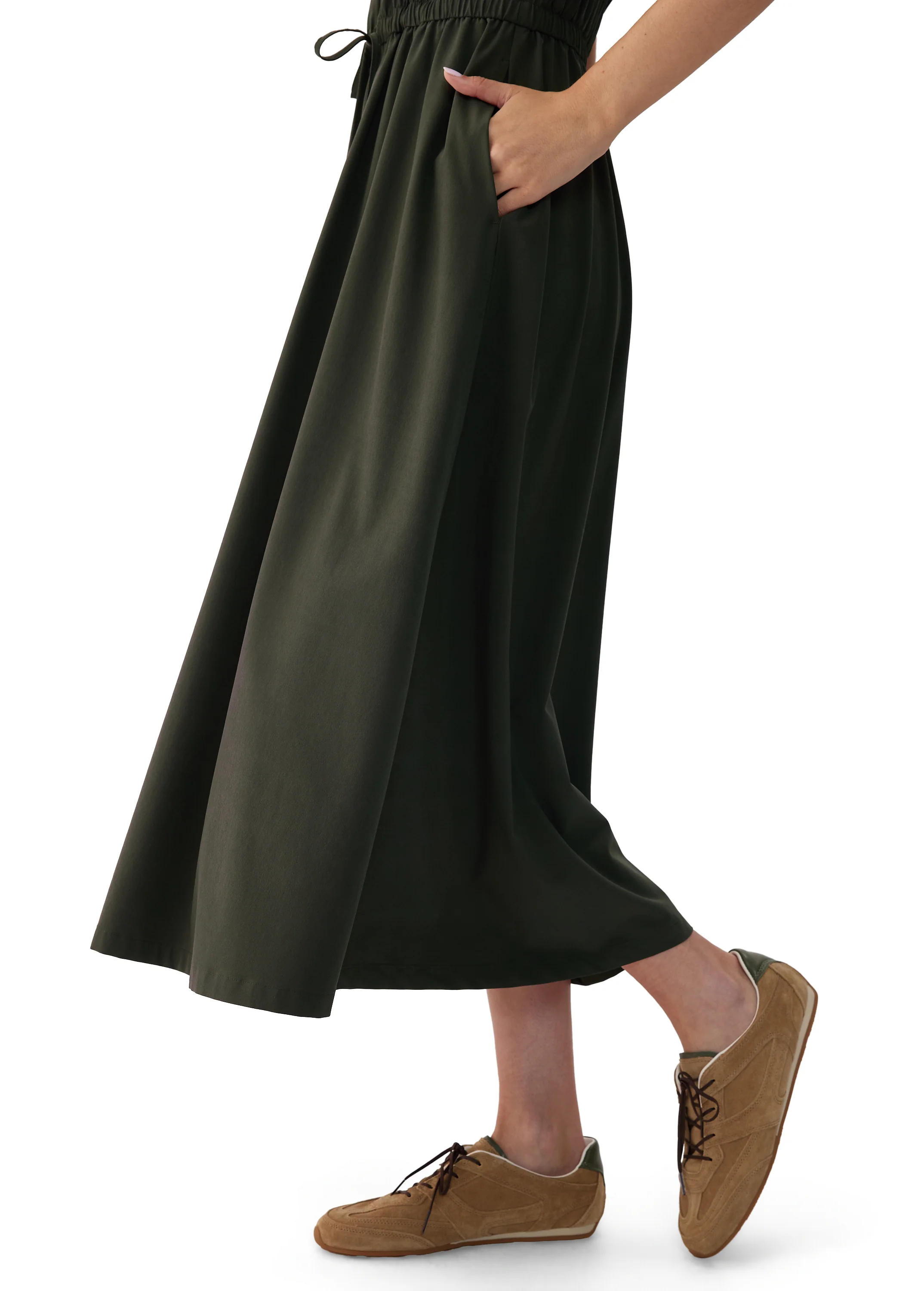 Momentum Ruched Midi Dress - Image 17