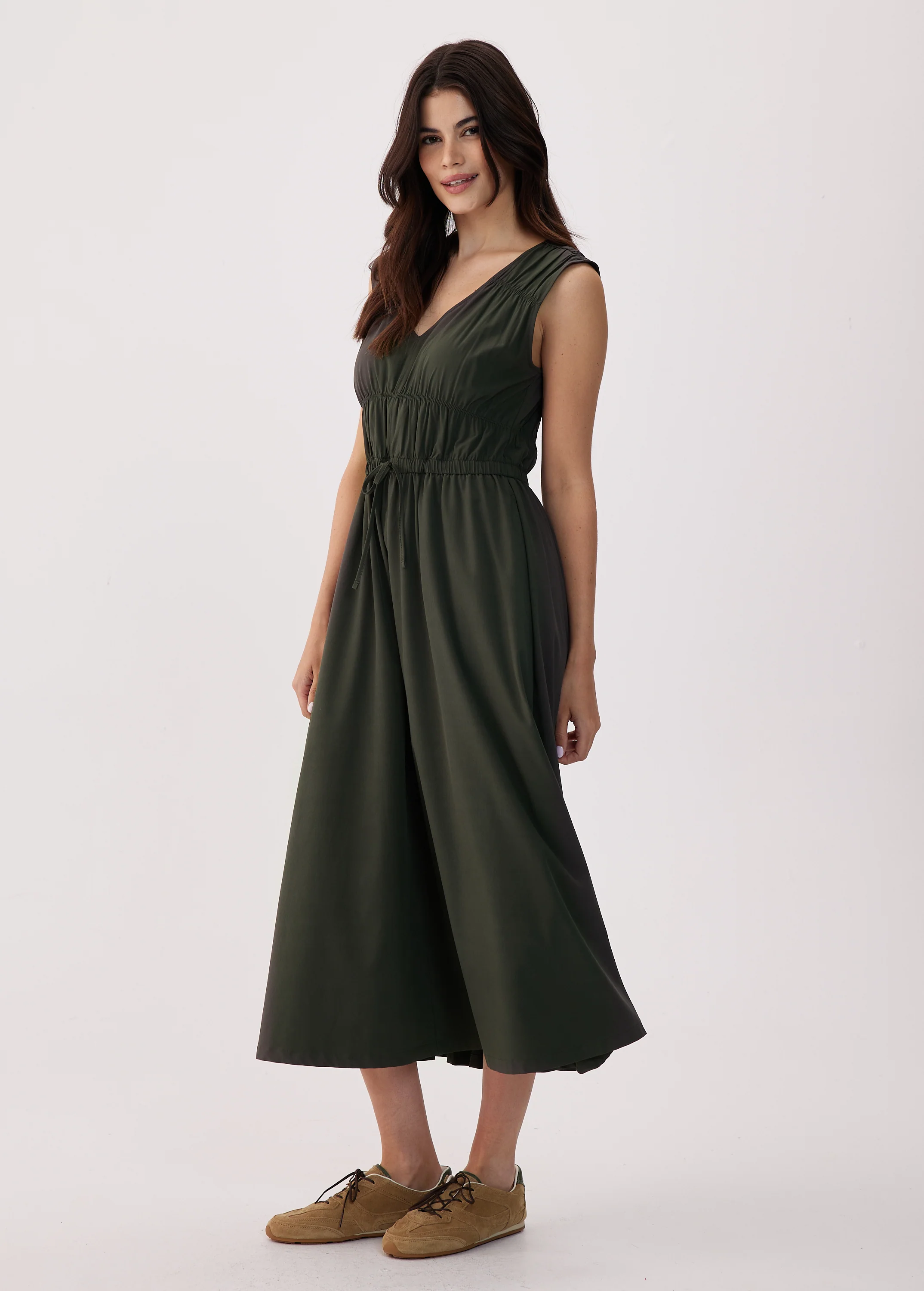 Momentum Ruched Midi Dress - Image 2