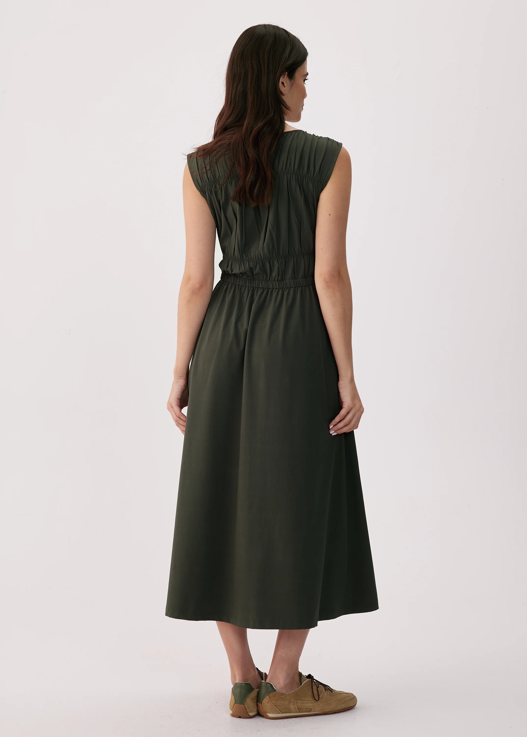 Momentum Ruched Midi Dress - Image 3