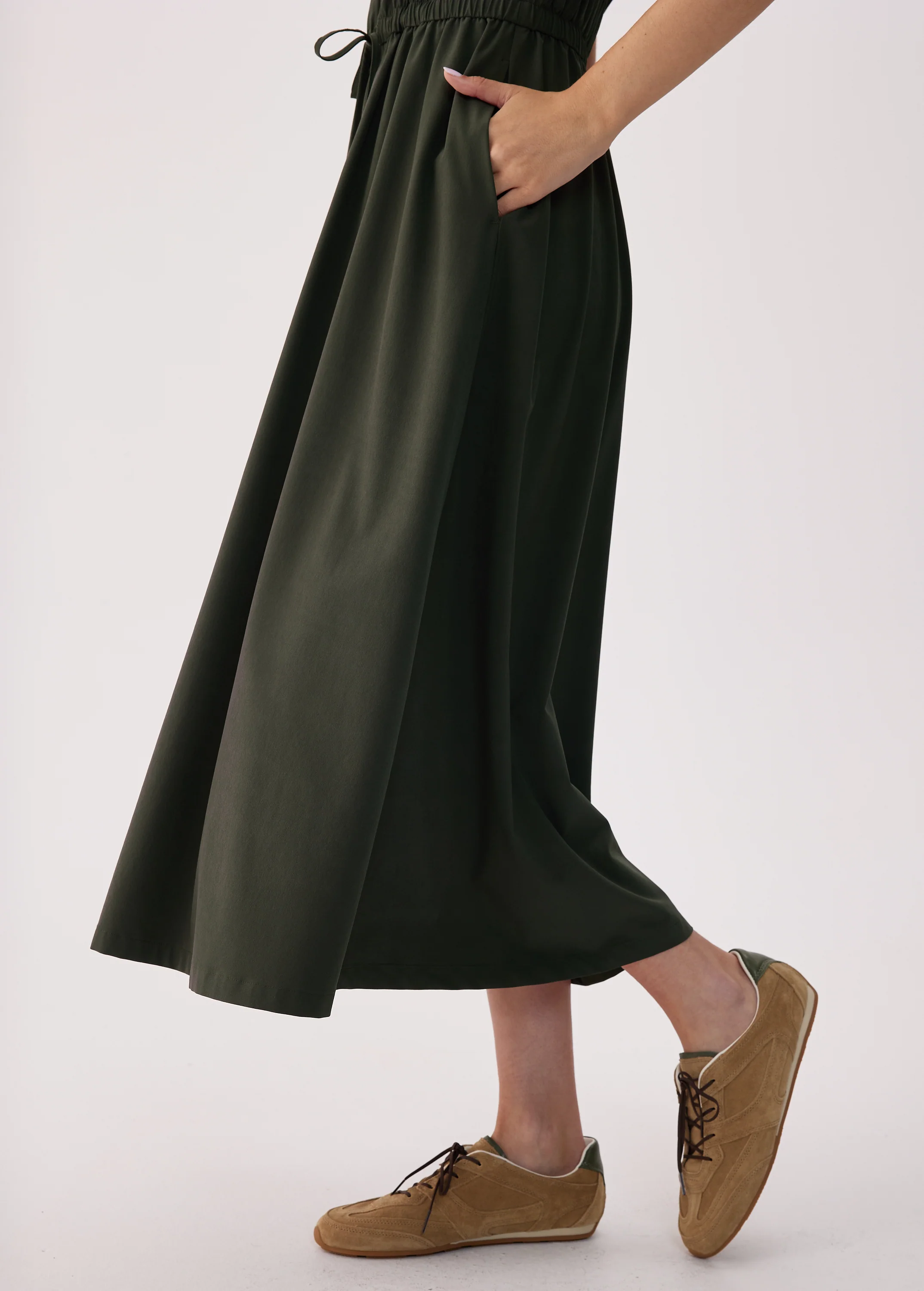 Momentum Ruched Midi Dress - Image 5