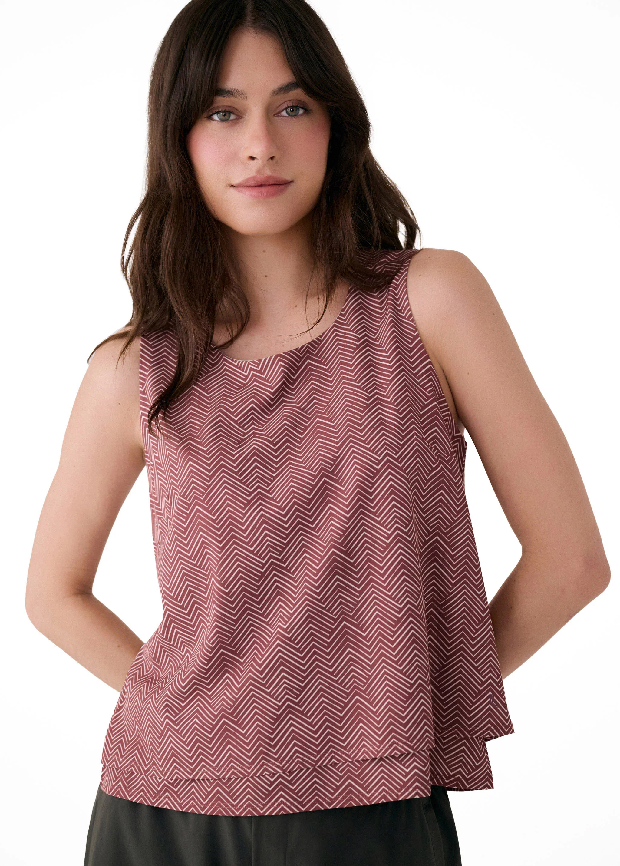 Olivie Layered Tank - Image 8