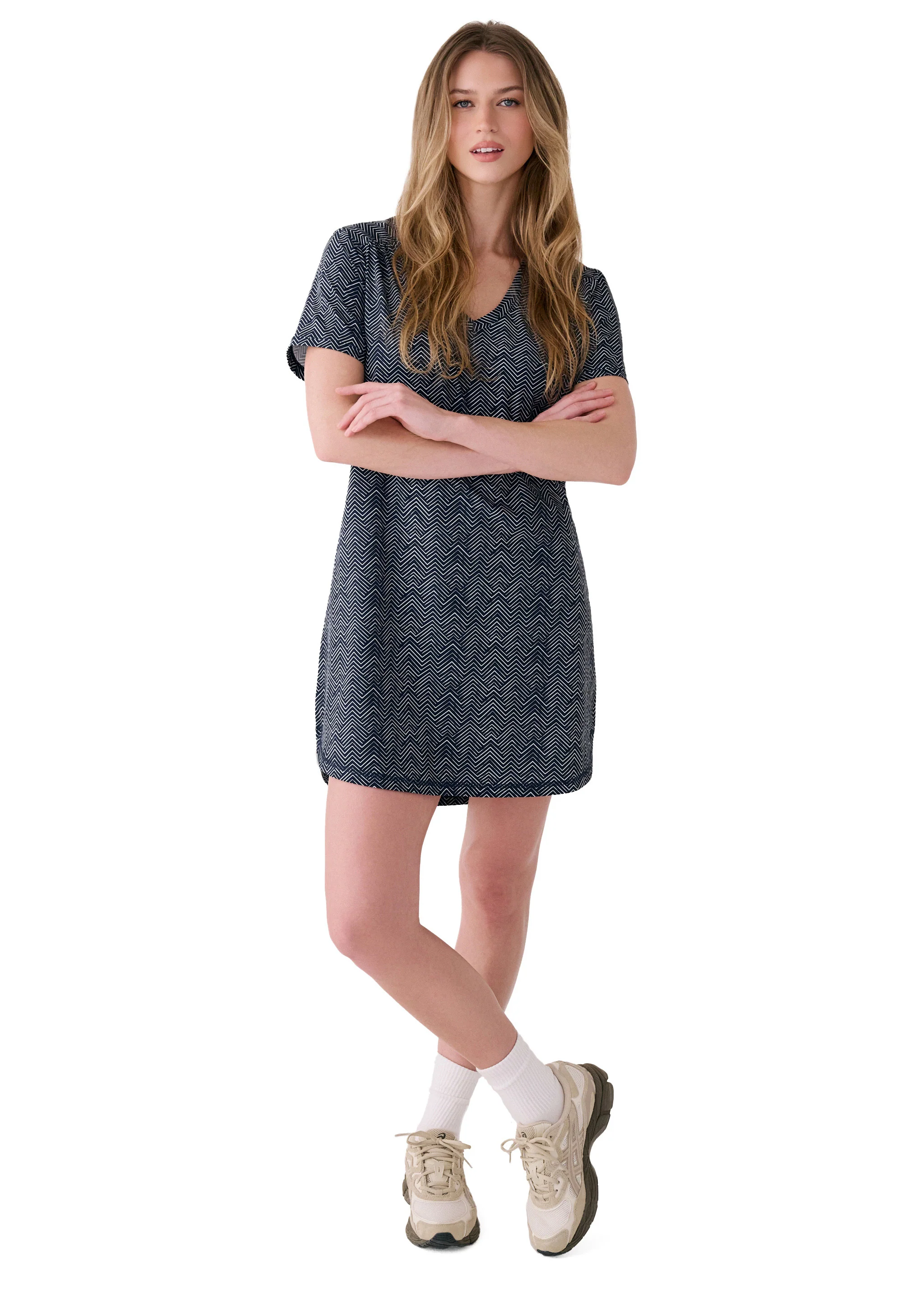 Olivie V Neck Dress - Image 20