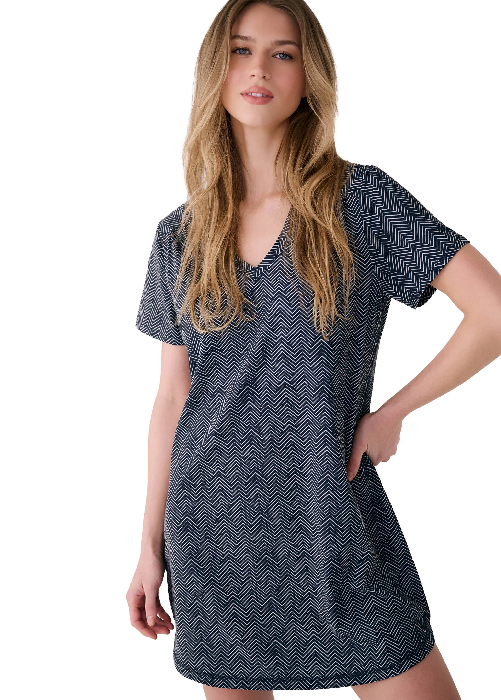 Olivie V Neck Dress - Image 23