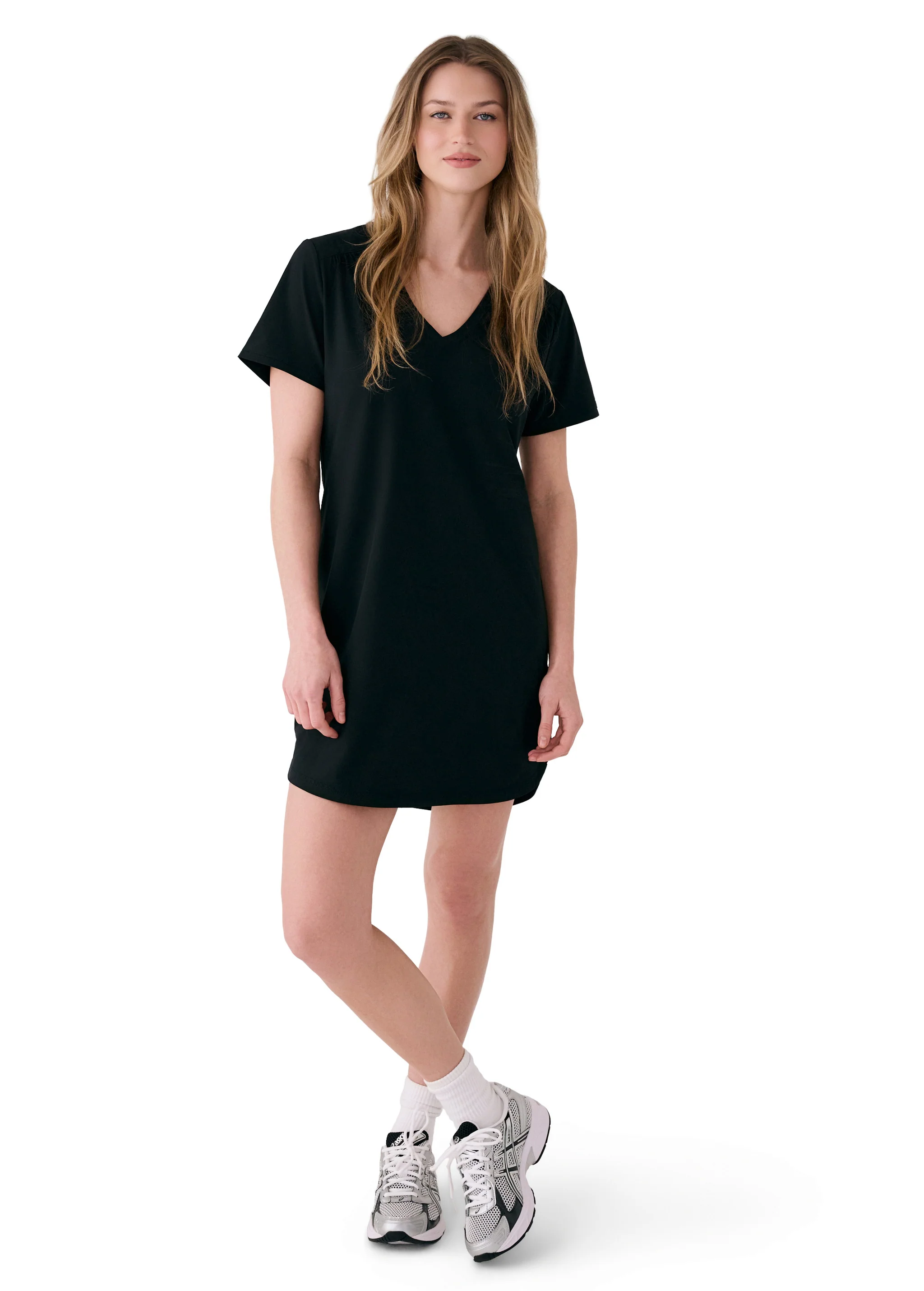 Olivie V Neck Dress - Image 28