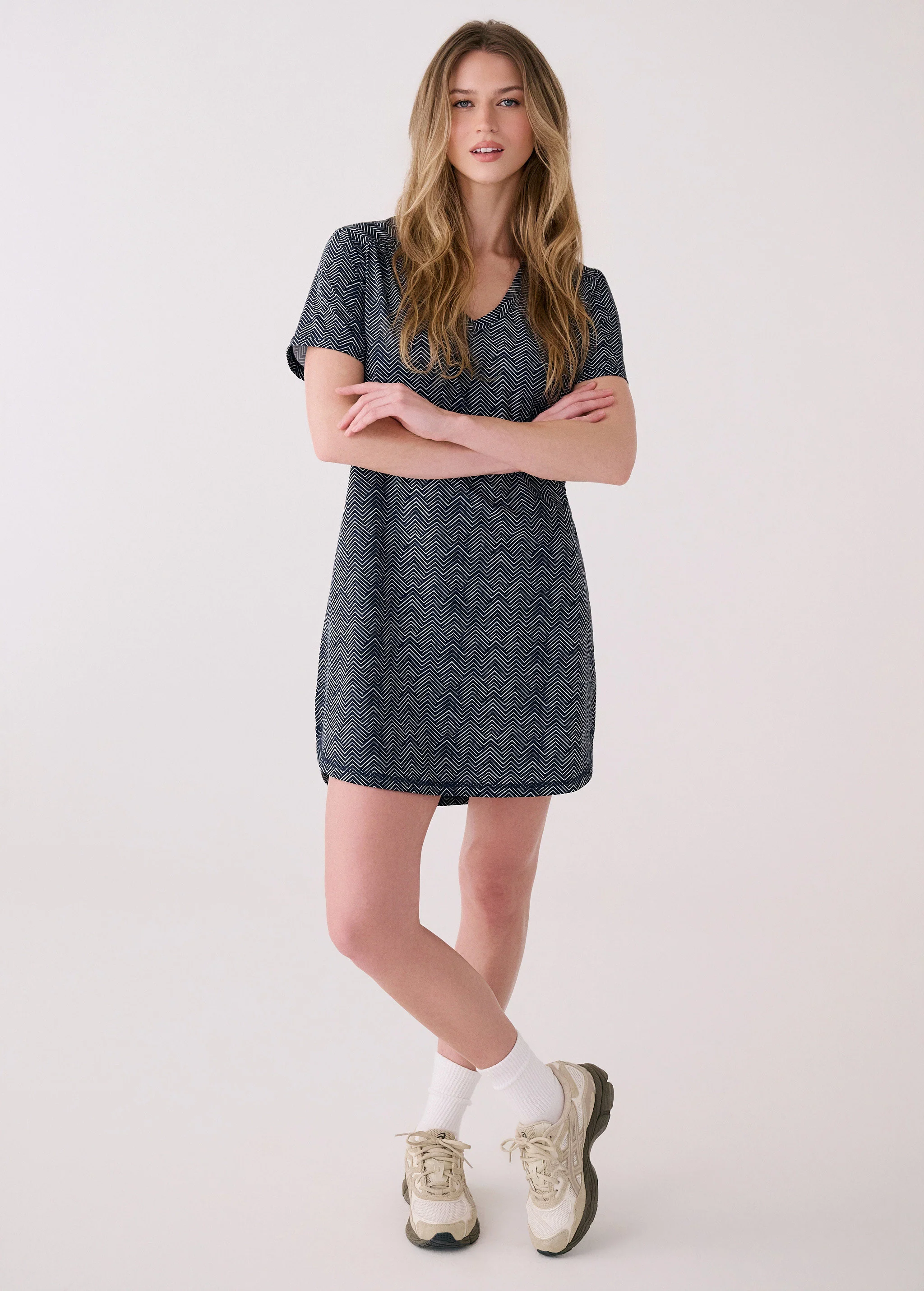 Olivie V Neck Dress - Image 5