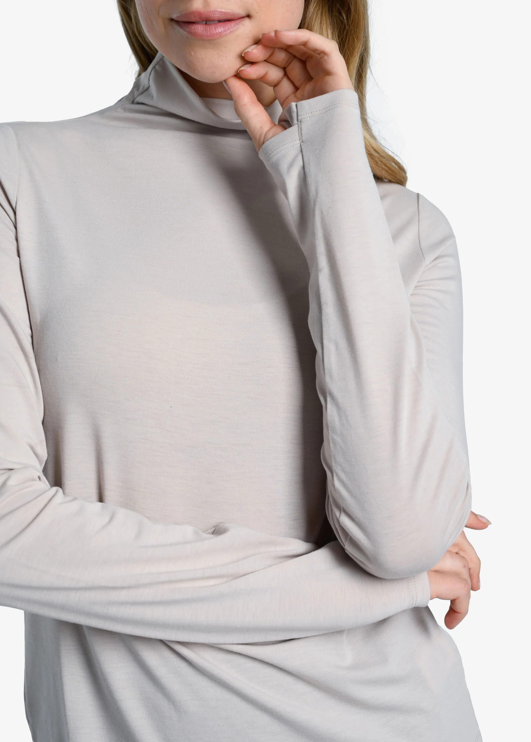 Performance Wool Moisture-Wicking Turtleneck - Image 5