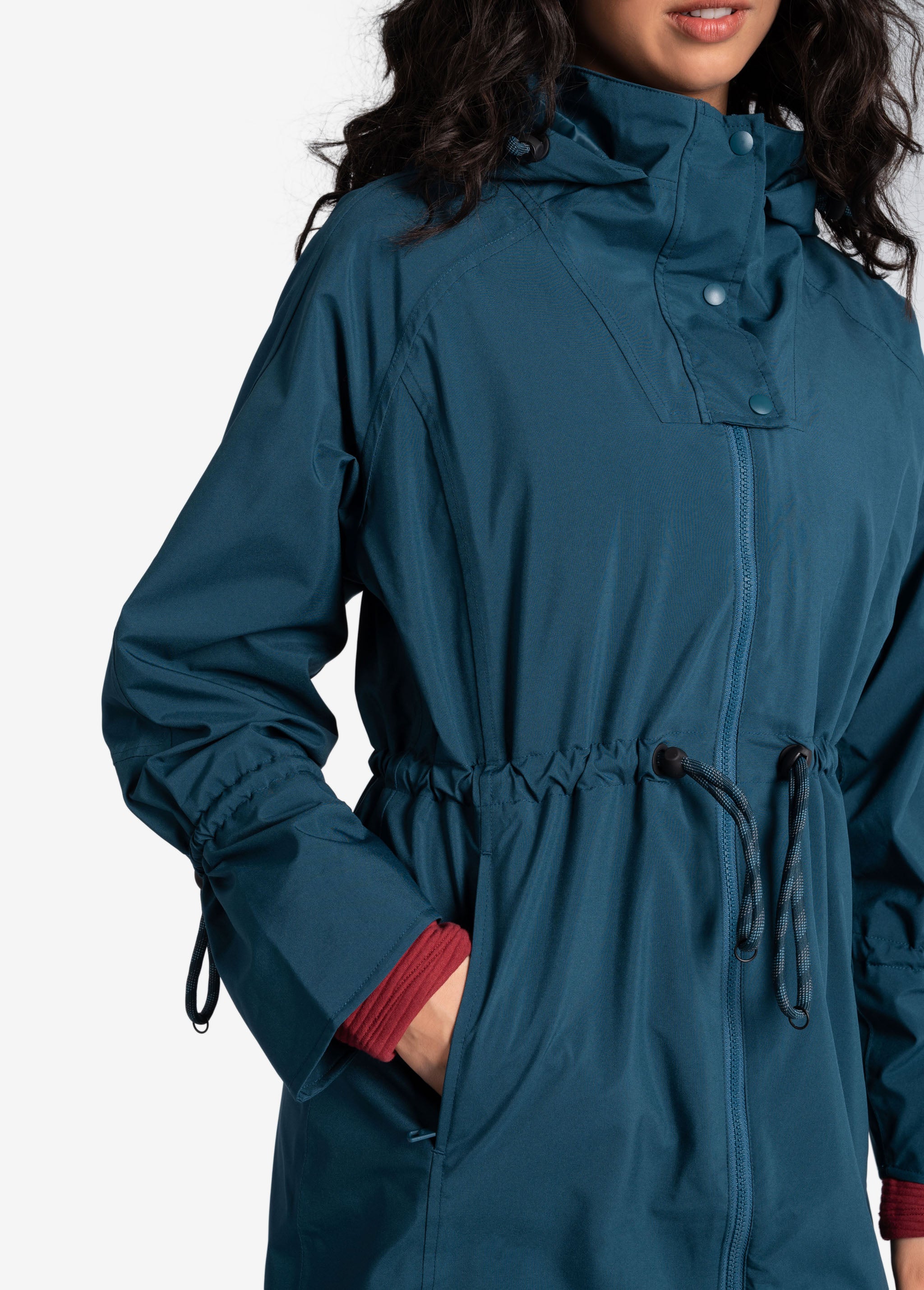 Piper Oversized Packable Rain Jacket - Image 14