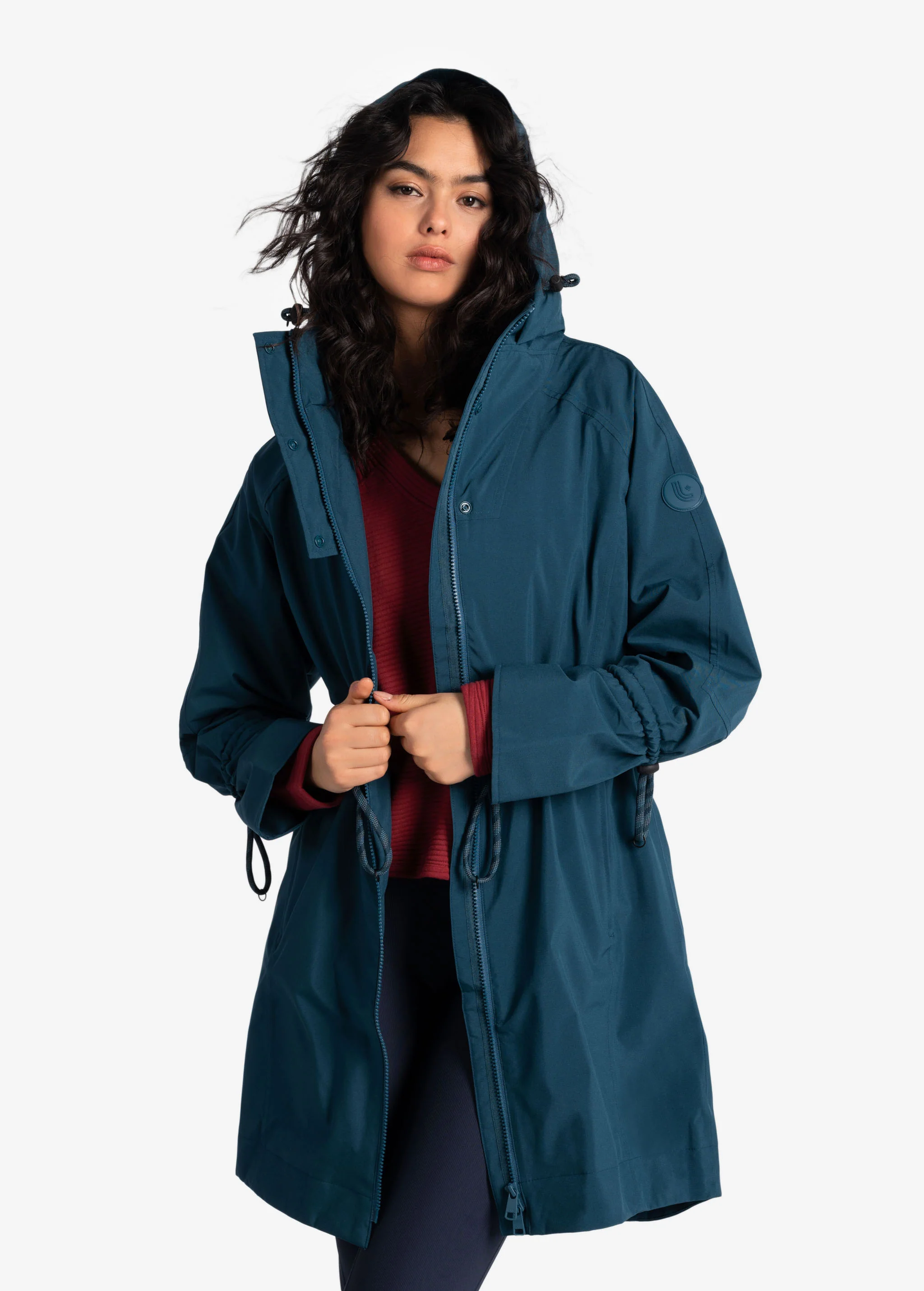 Piper Oversized Packable Rain Jacket - Image 15