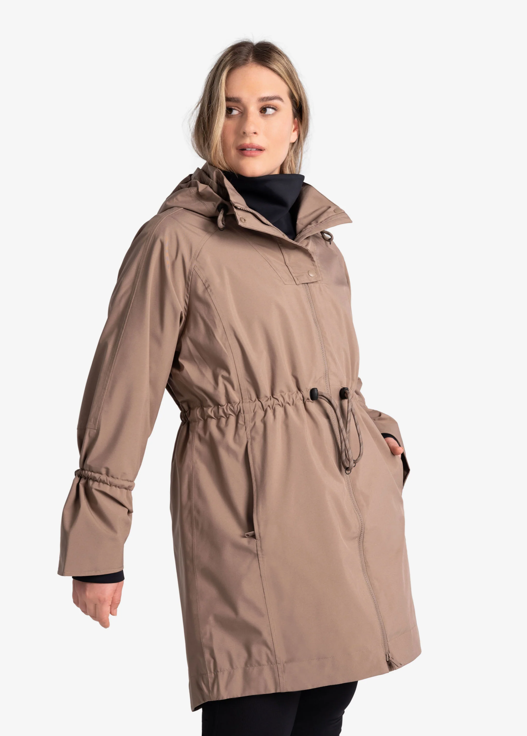 Piper Oversized Packable Rain Jacket - Image 17