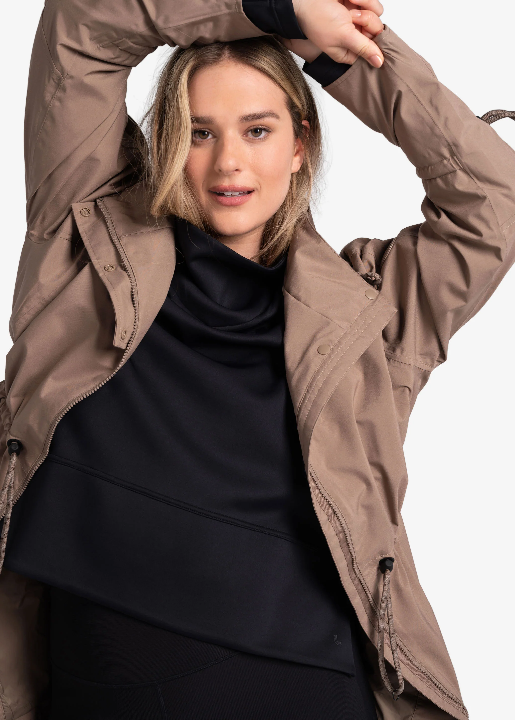 Piper Oversized Packable Rain Jacket - Image 22