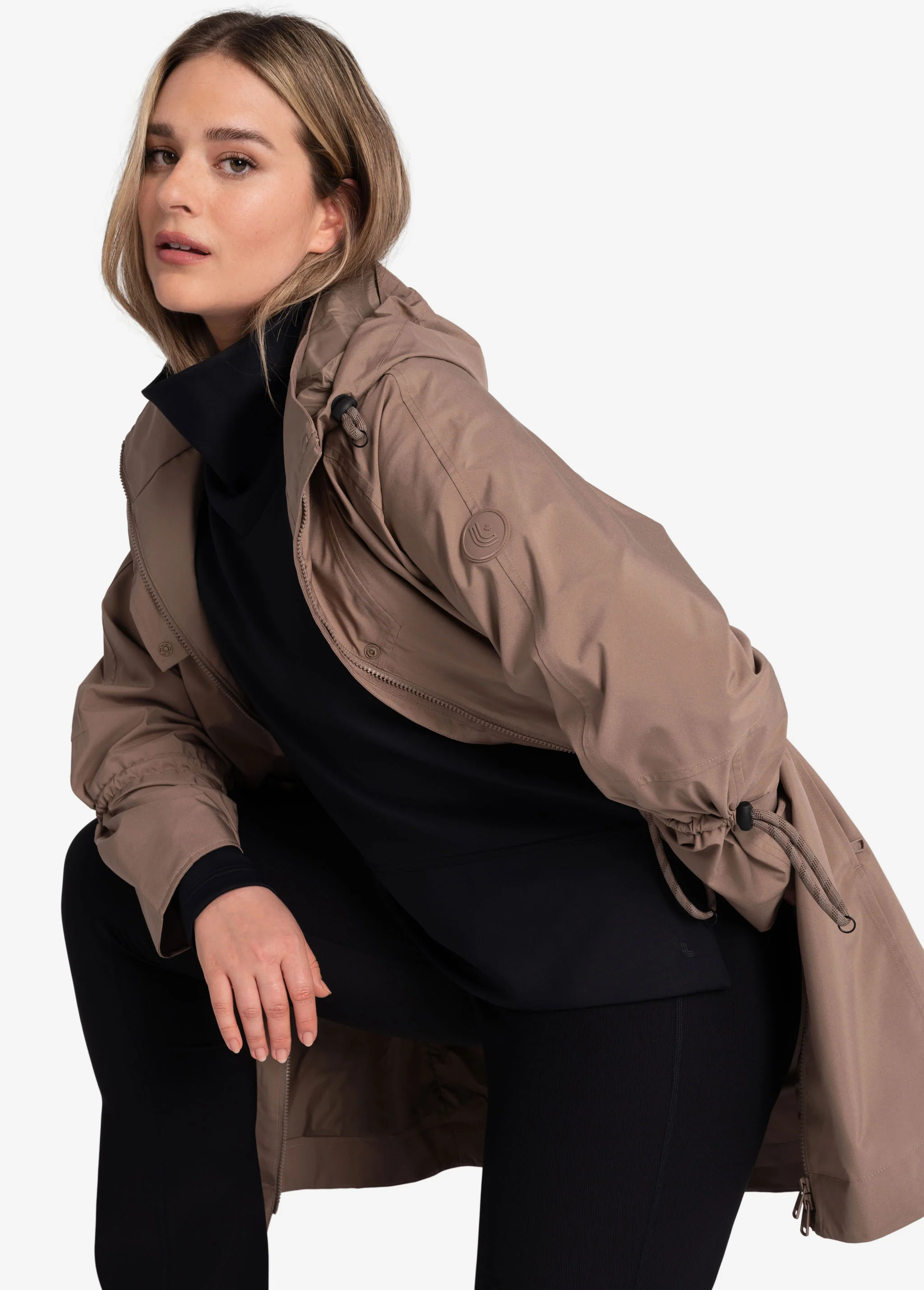 Piper Oversized Packable Rain Jacket - Image 23