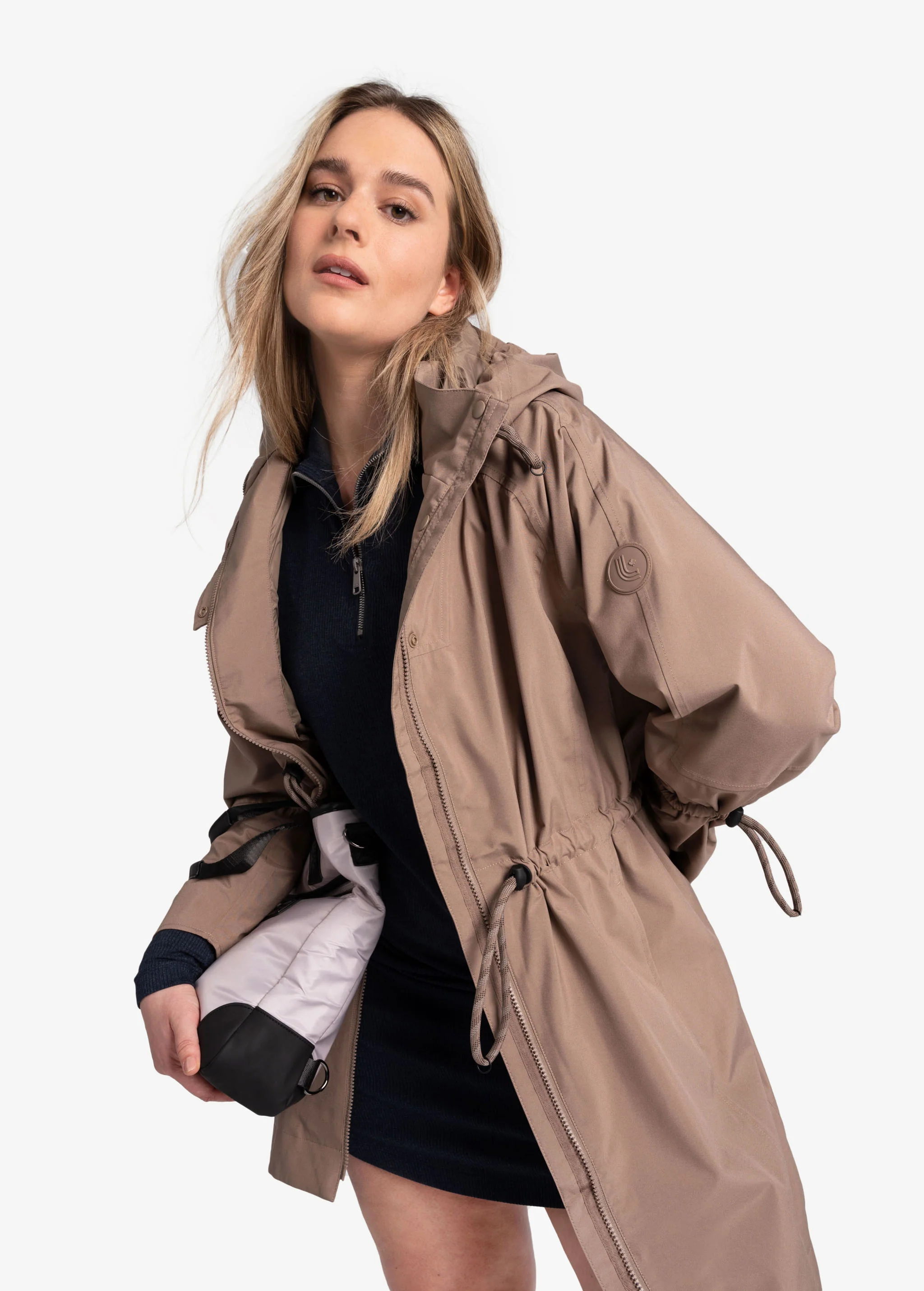 Piper Oversized Packable Rain Jacket - Image 24