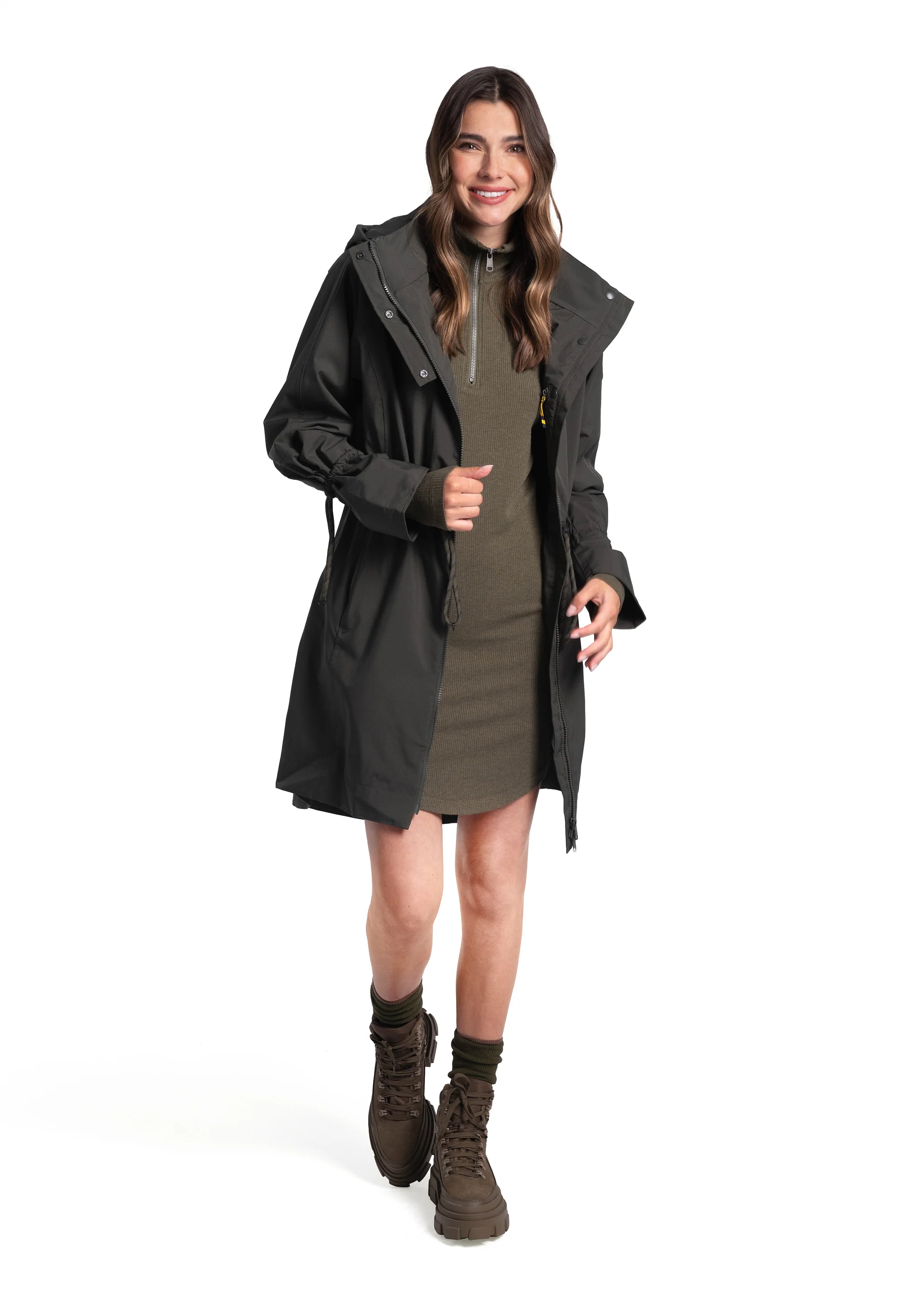 Piper Oversized Packable Rain Jacket - Image 25