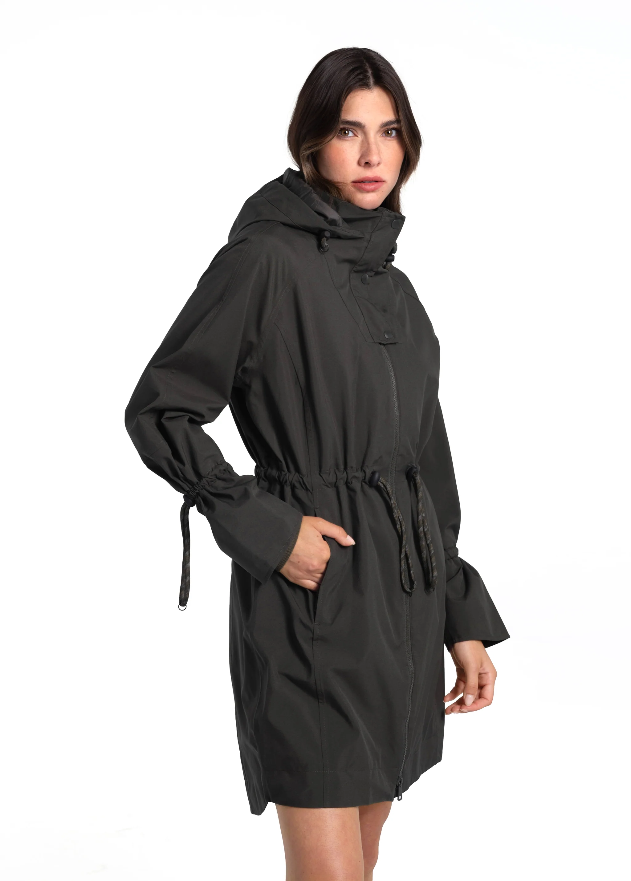 Piper Oversized Packable Rain Jacket - Image 26