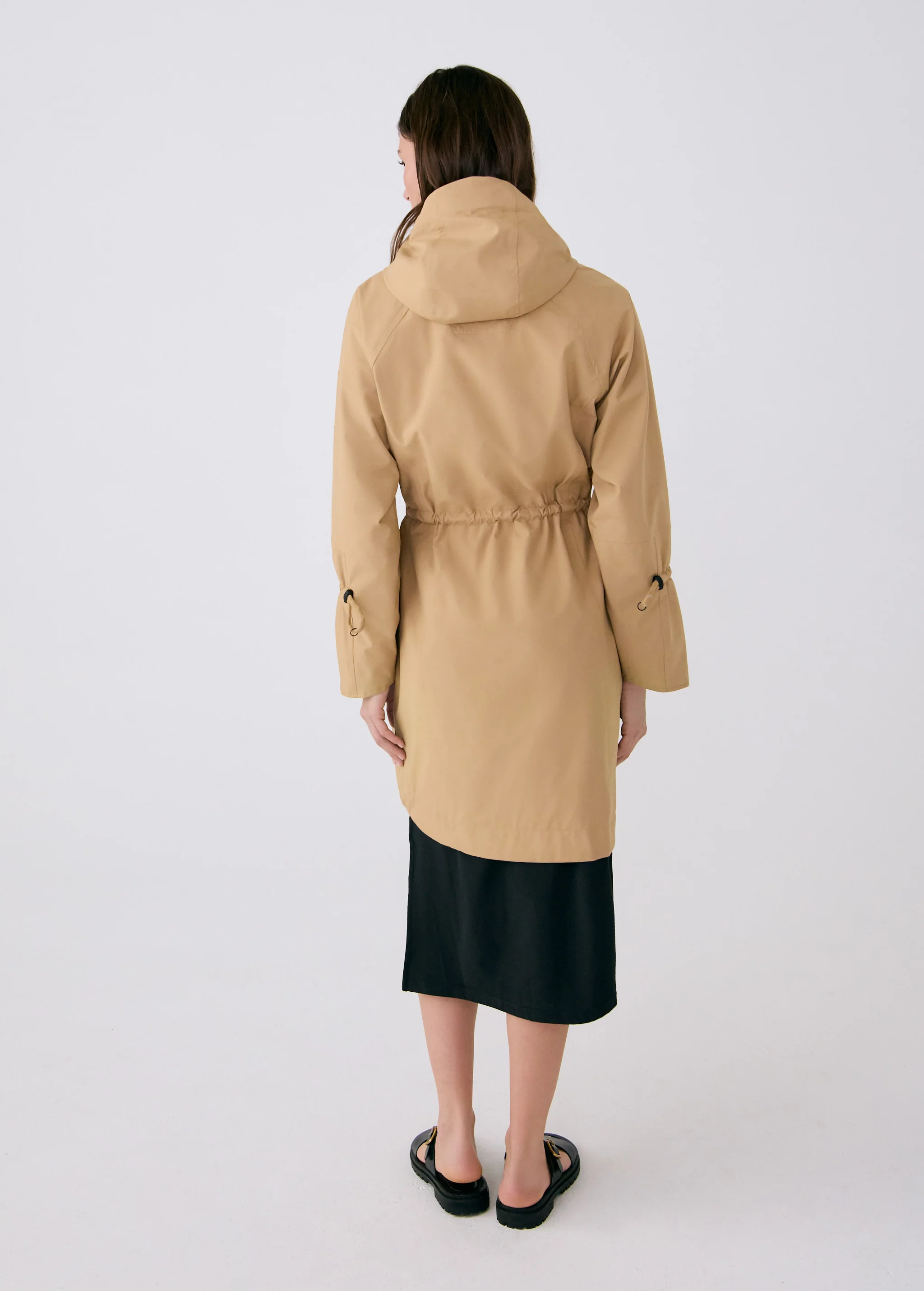 Piper Oversized Packable Rain Jacket - Image 5