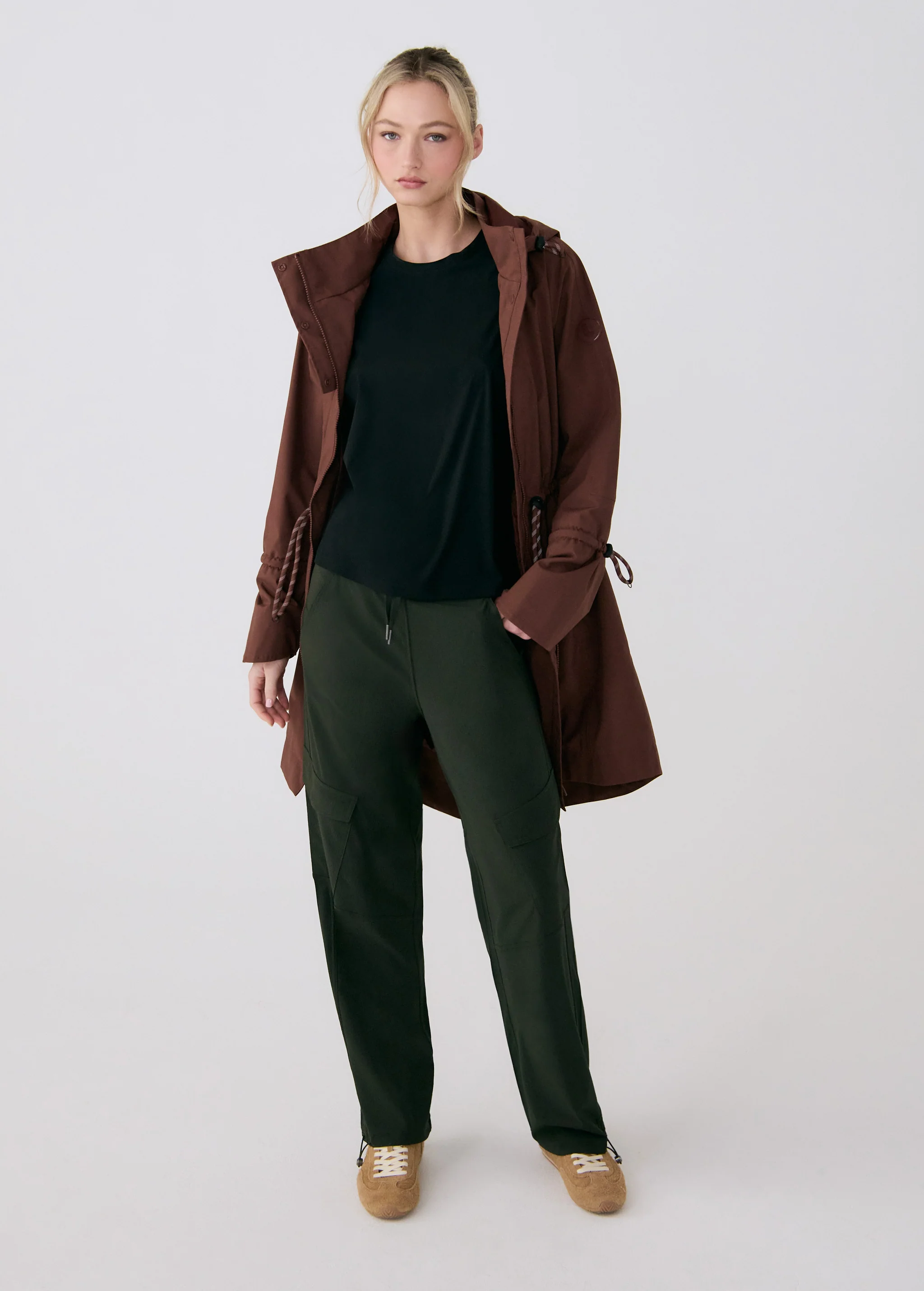 Piper Oversized Packable Rain Jacket - Image 11