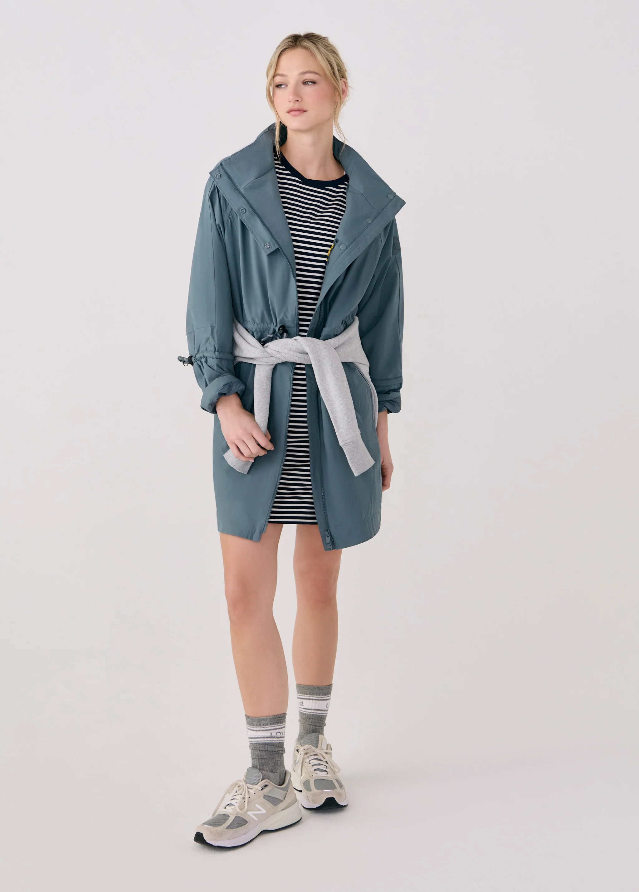 Piper Oversized Packable Rain Jacket - Image 14