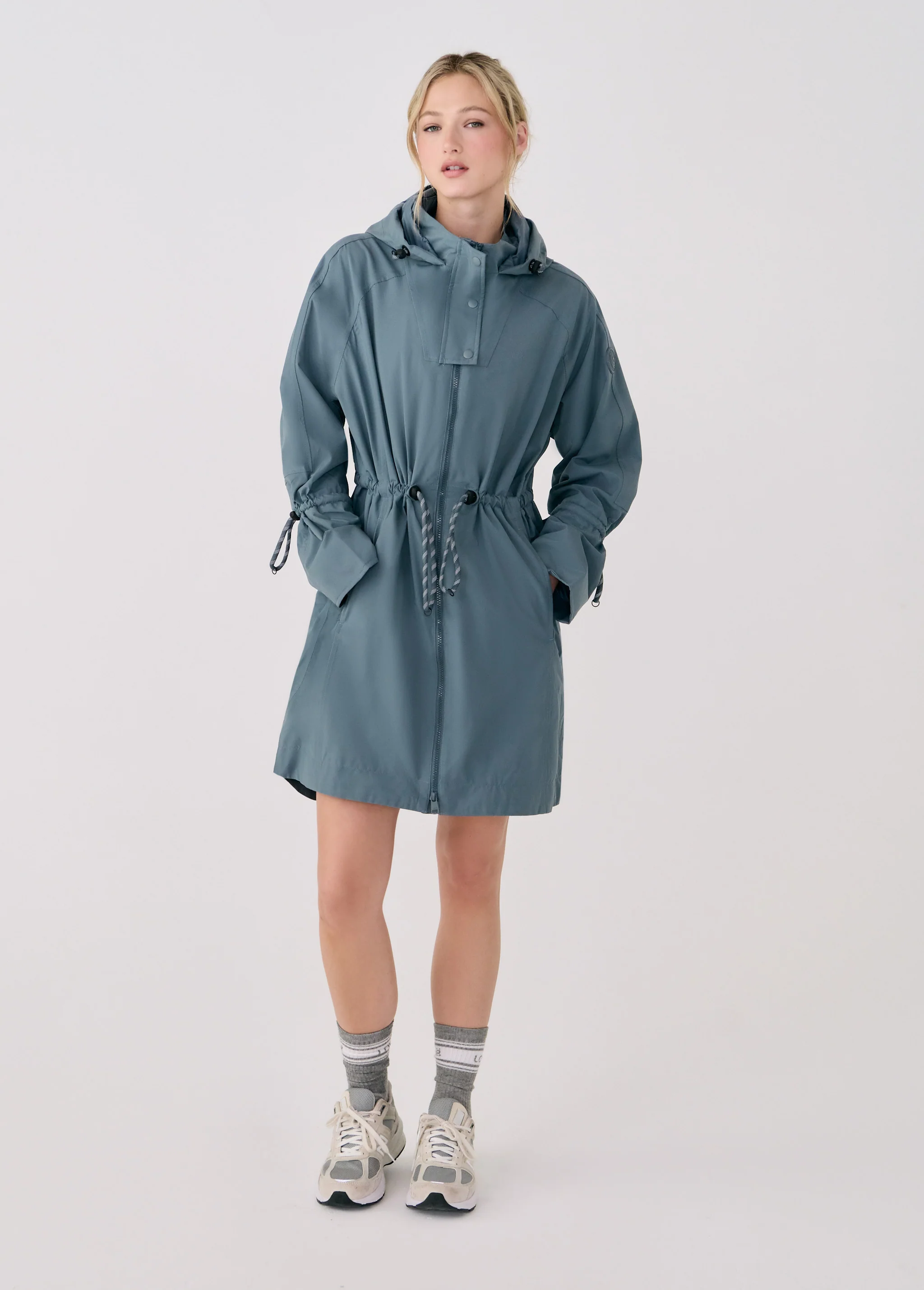 Piper Oversized Packable Rain Jacket - Image 15